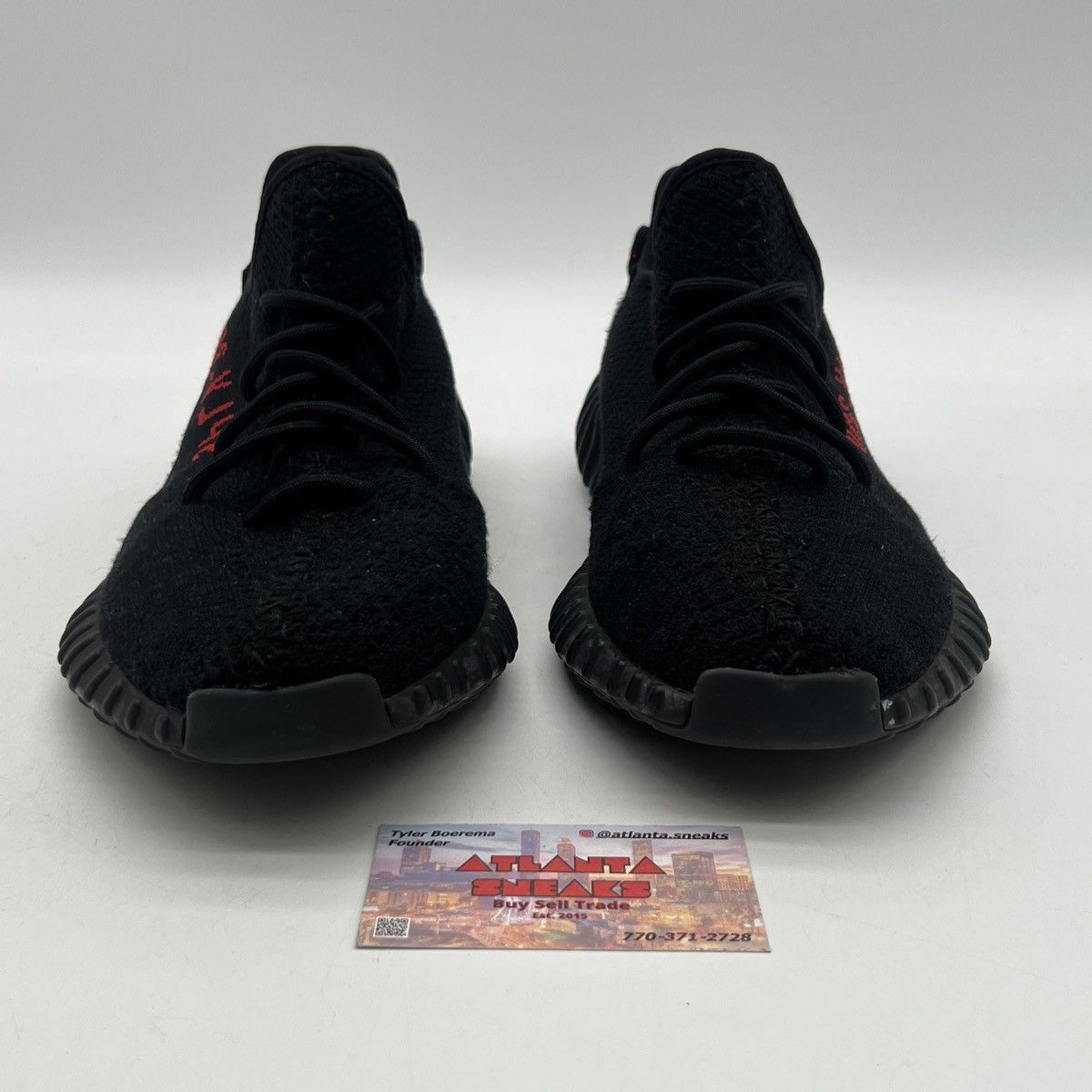 Adidas Yeezy boost 350 bred Size US 11 / EU 44 - 2 Thumbnail