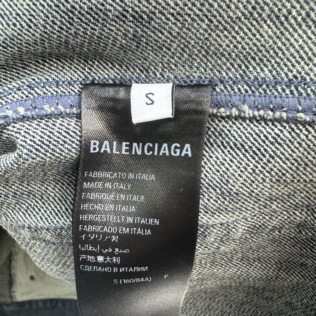 Balenciaga Balenciaga Deconstructed Denim Jacket Size US S / EU 44-46 / 1 - 6 Thumbnail