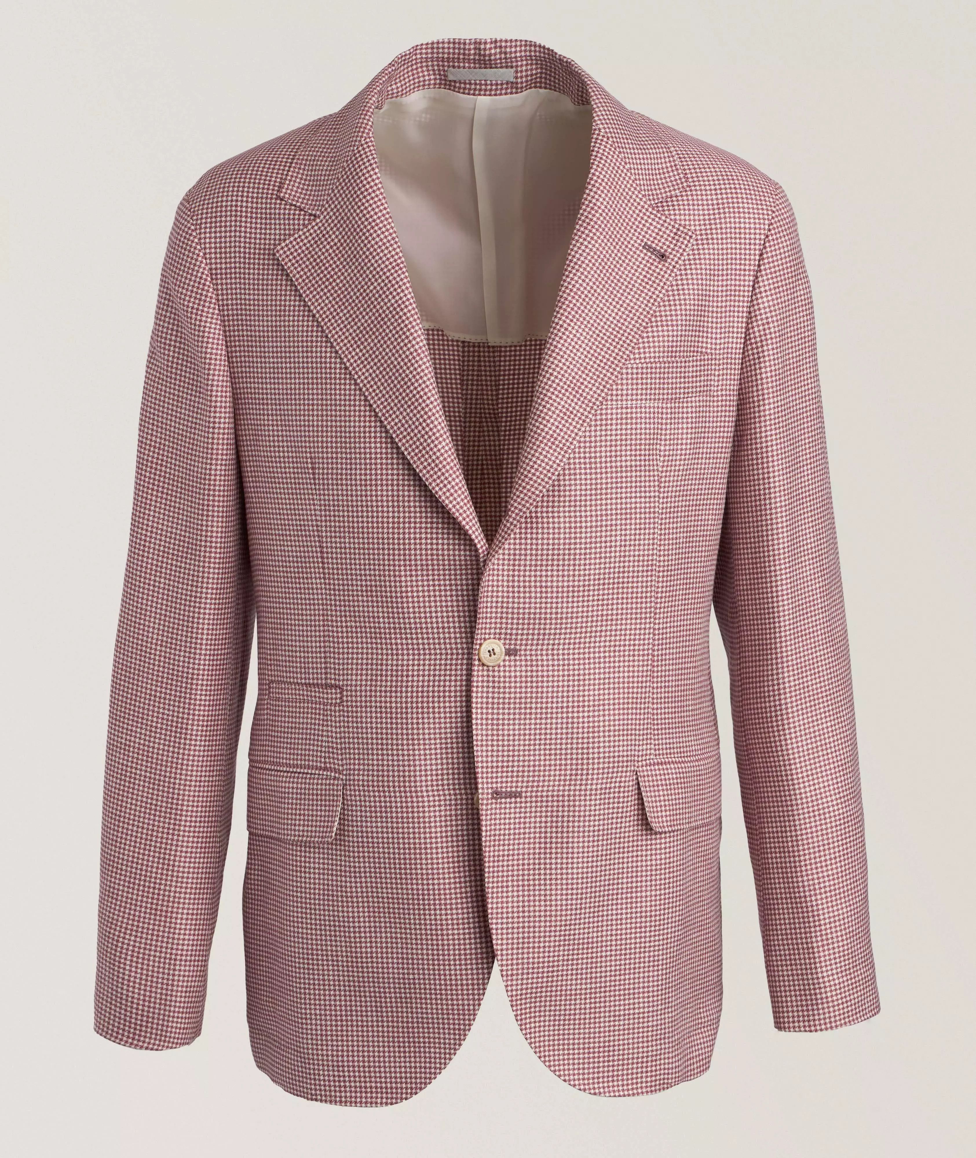 Brunello Cucinelli o1y0526 Single-breasted Blazer in Brick/White Size US M / EU 48-50 / 2 - 1 Thumbnail