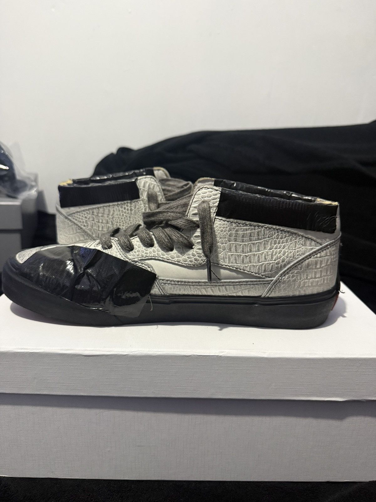 Vans Vans Half Cab EF LX 'Lux Duct Marshmallow Size US 12 / EU 45 - 6 Thumbnail