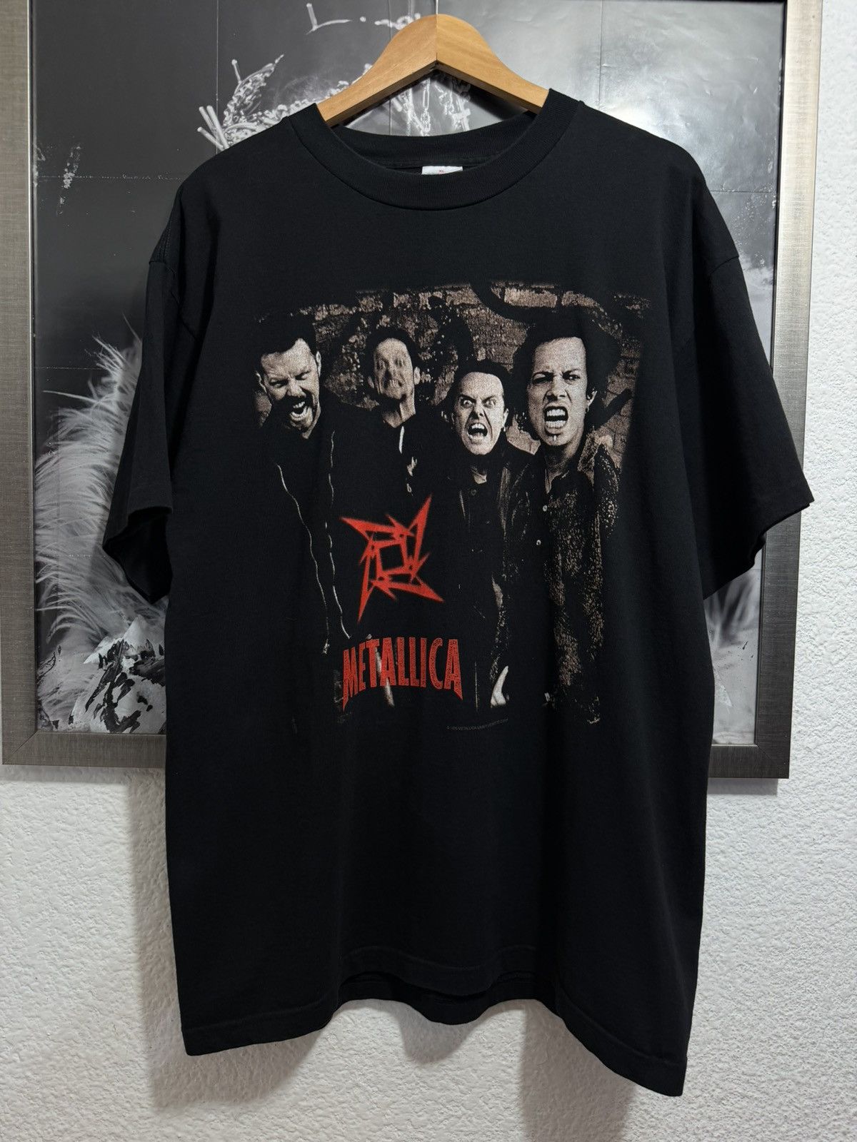 Metallica METALLICA ON THE LOAD AGAIN 1996 TOUR VINTAGE SHIRT Size US XL / EU 56 / 4 - 1 Thumbnail