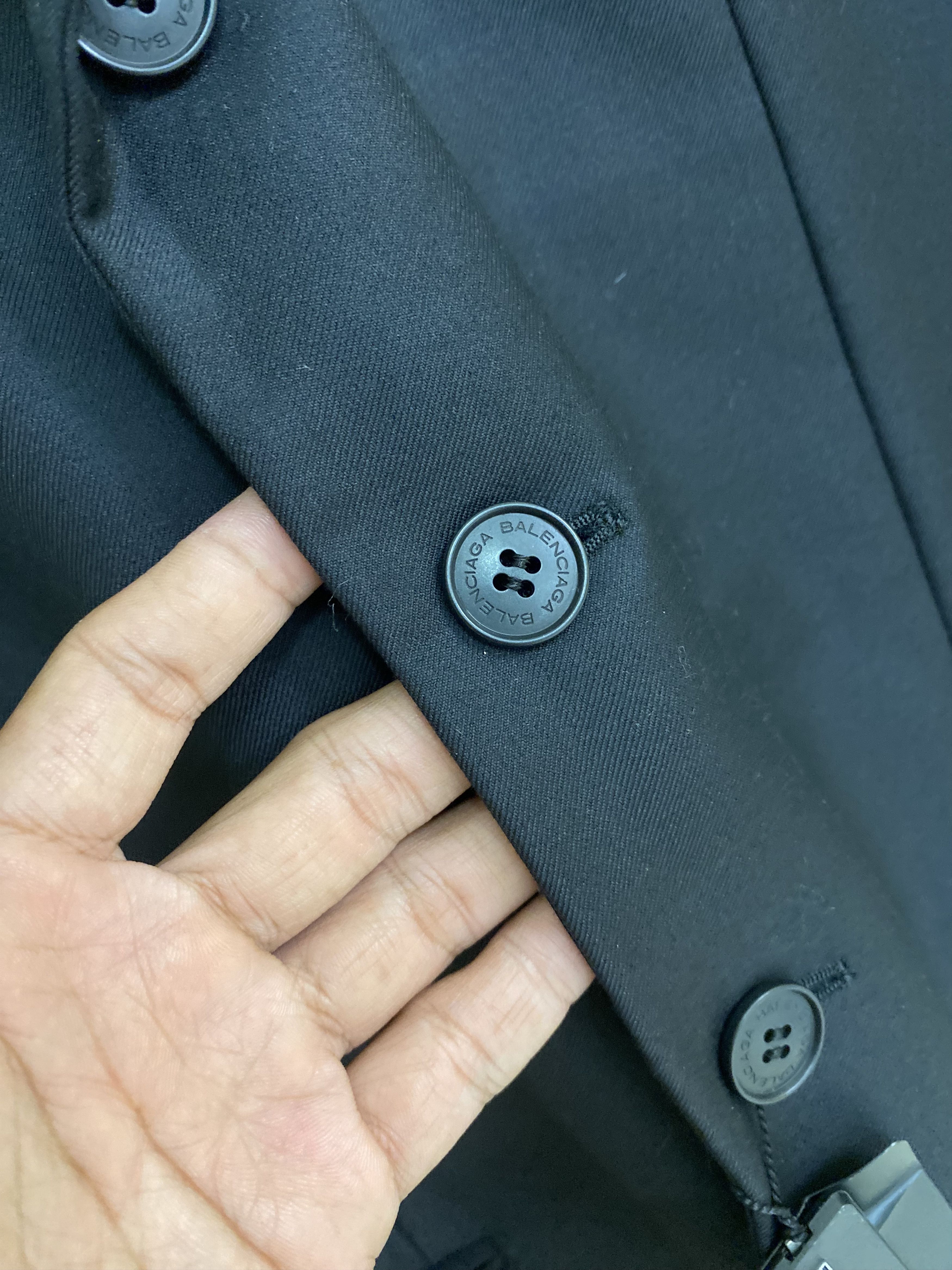 Balenciaga NWT Balenciaga Wool Single Breasted Blazer Size 40R - 5 Thumbnail
