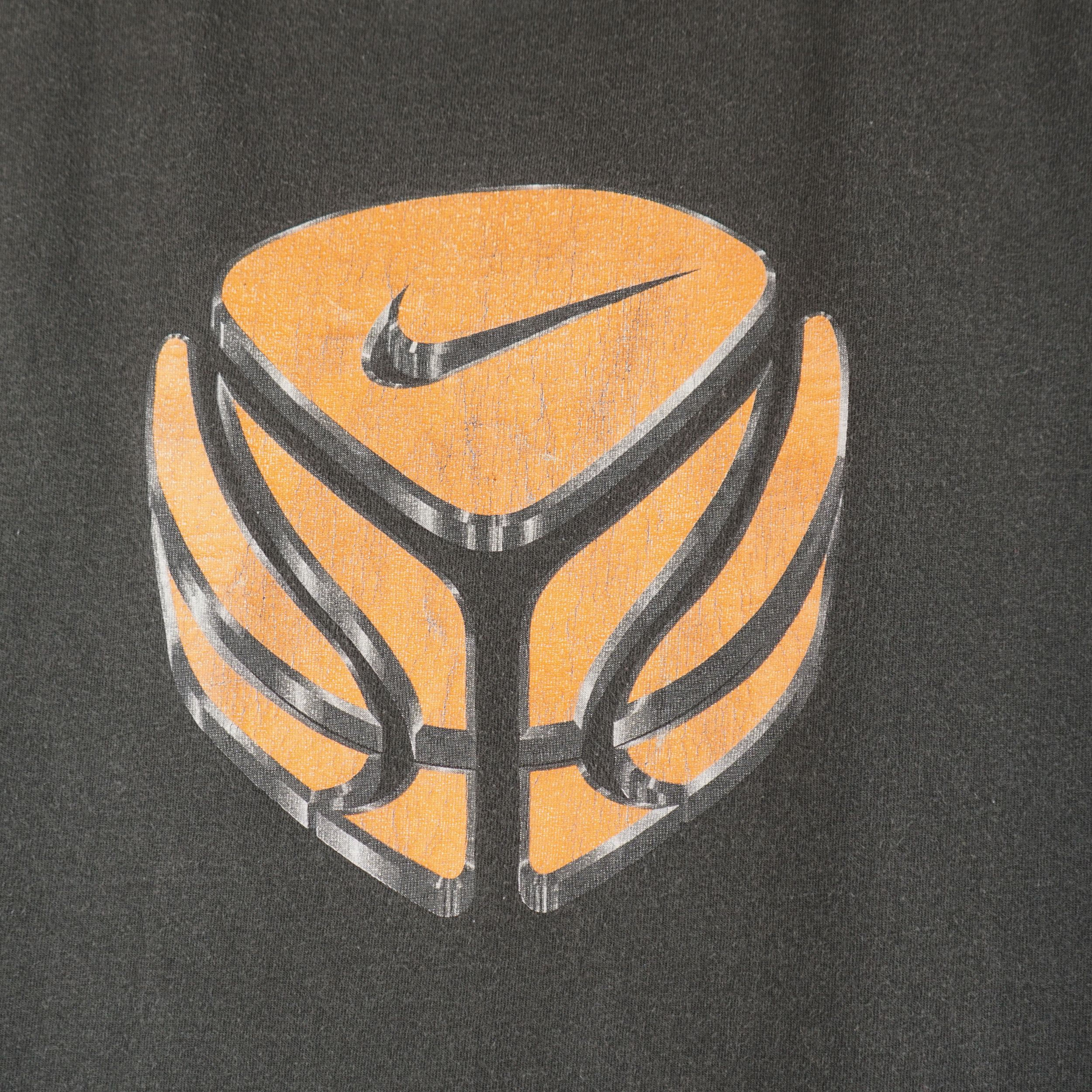 NBA × Nike × Vintage 90s Nike Rautins House Basketball Camp T-Shirt Size US M / EU 48-50 / 2 - 6 Thumbnail