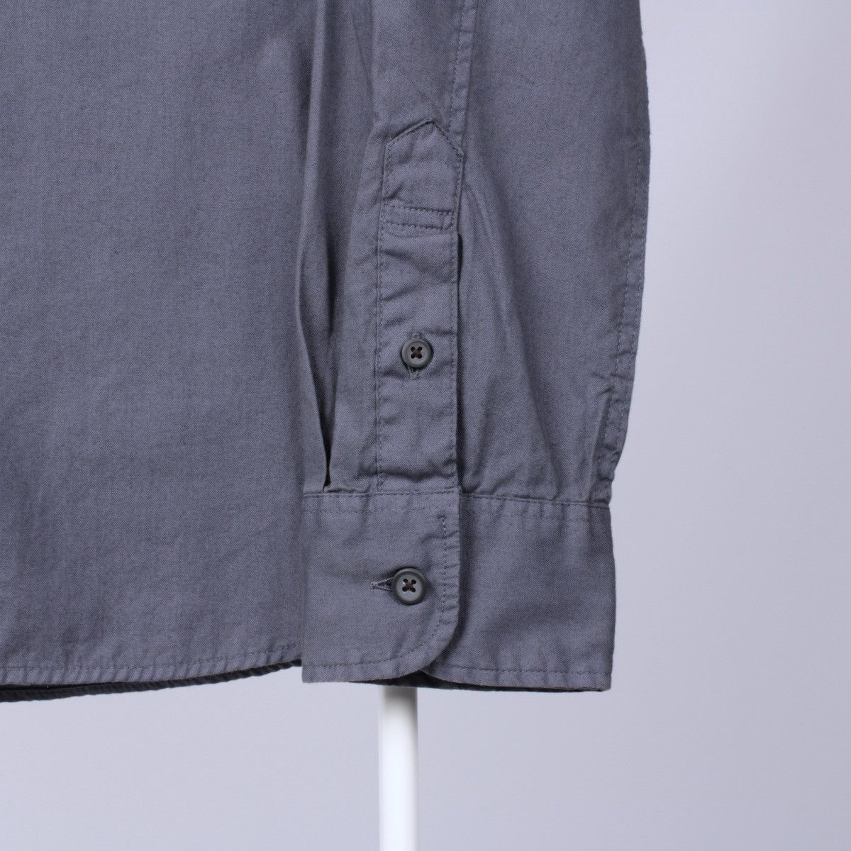 Allsaints ALLSAINTS Redondo Gray Long Sleeve Button Down Shirt Size US S / EU 44-46 / 1 - 6 Thumbnail