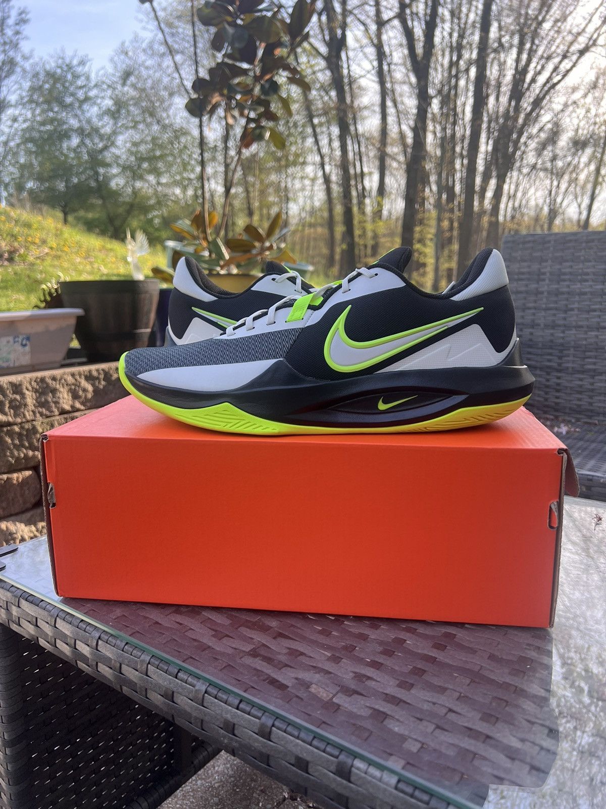 Nike Nike Precision VI “Black/Volt” Sz.11.5 - DS Size US 11.5 / EU 44-45 - 2 Thumbnail