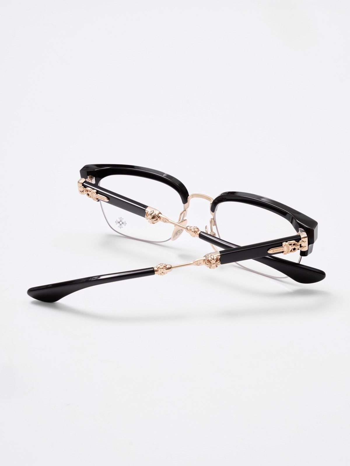 Chrome Hearts CHROME HEARTS EVAGILIST Classic Brown/Matte Gold Plated Size ONE SIZE - 4 Thumbnail