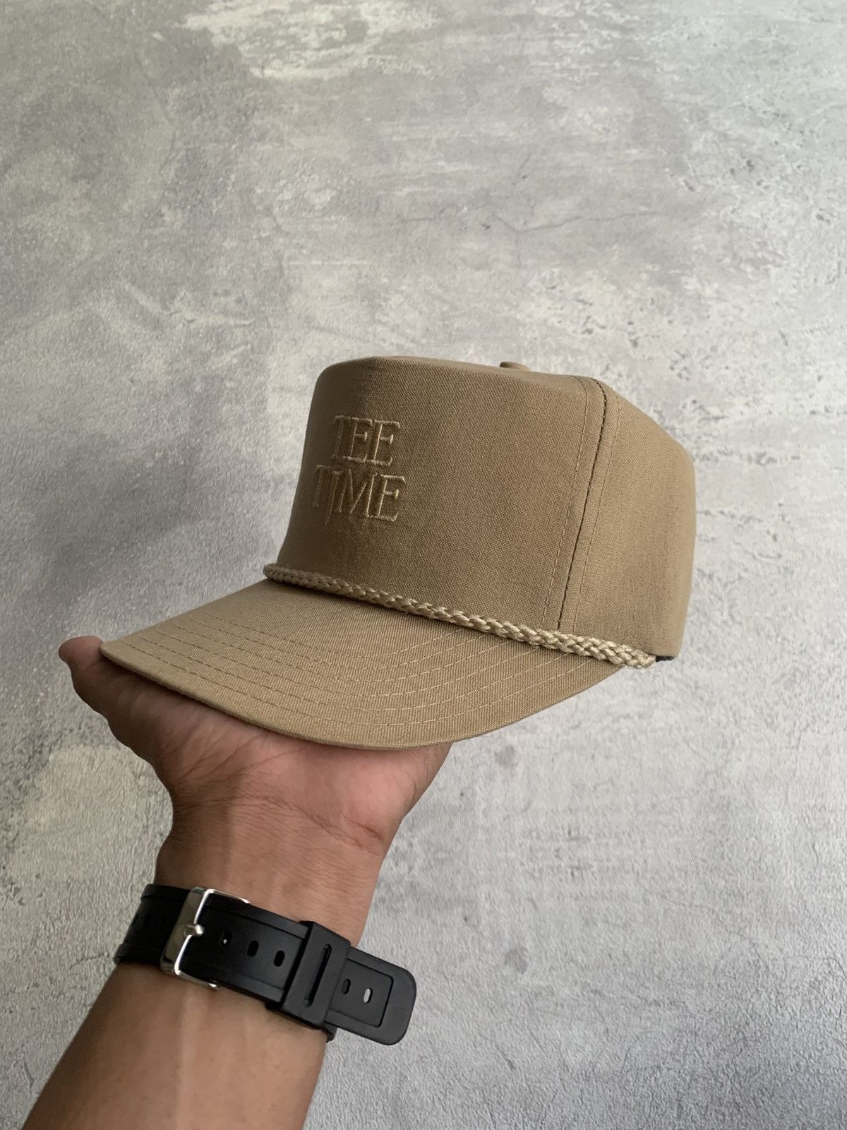 Vintage Vintage hat rope hat Tee Time Snapback Size ONE SIZE - 2 Thumbnail