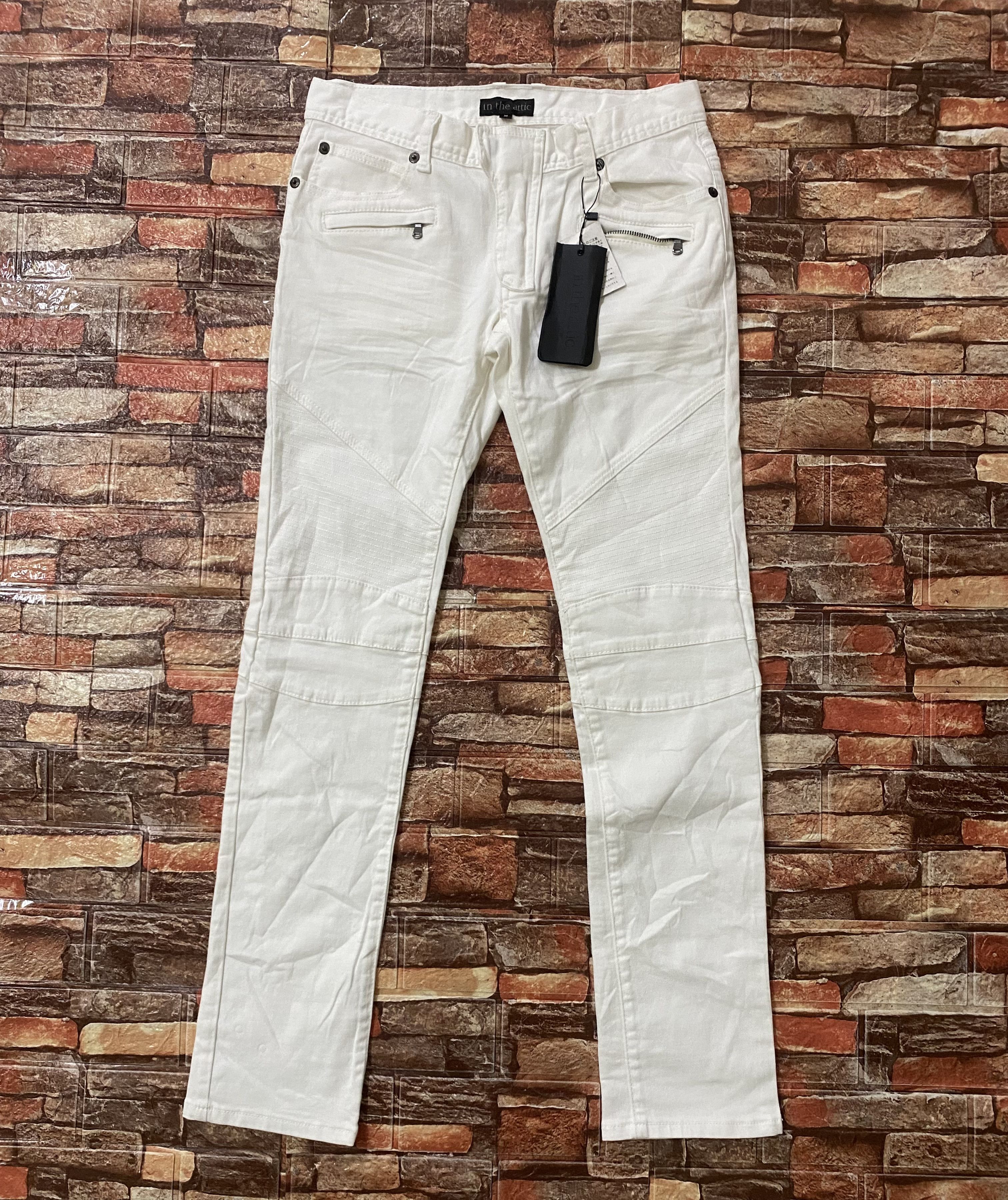 In The Attic SS18 NWT Biker Jeans In The Attic Size US 31 - 1 Thumbnail