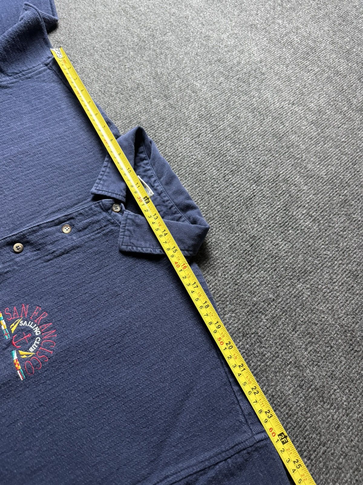 Vintage 90s USA Vintage Crazy Shirts Hawaii Polo San Francisco USA L Size US L / EU 52-54 / 3 - 17 Thumbnail