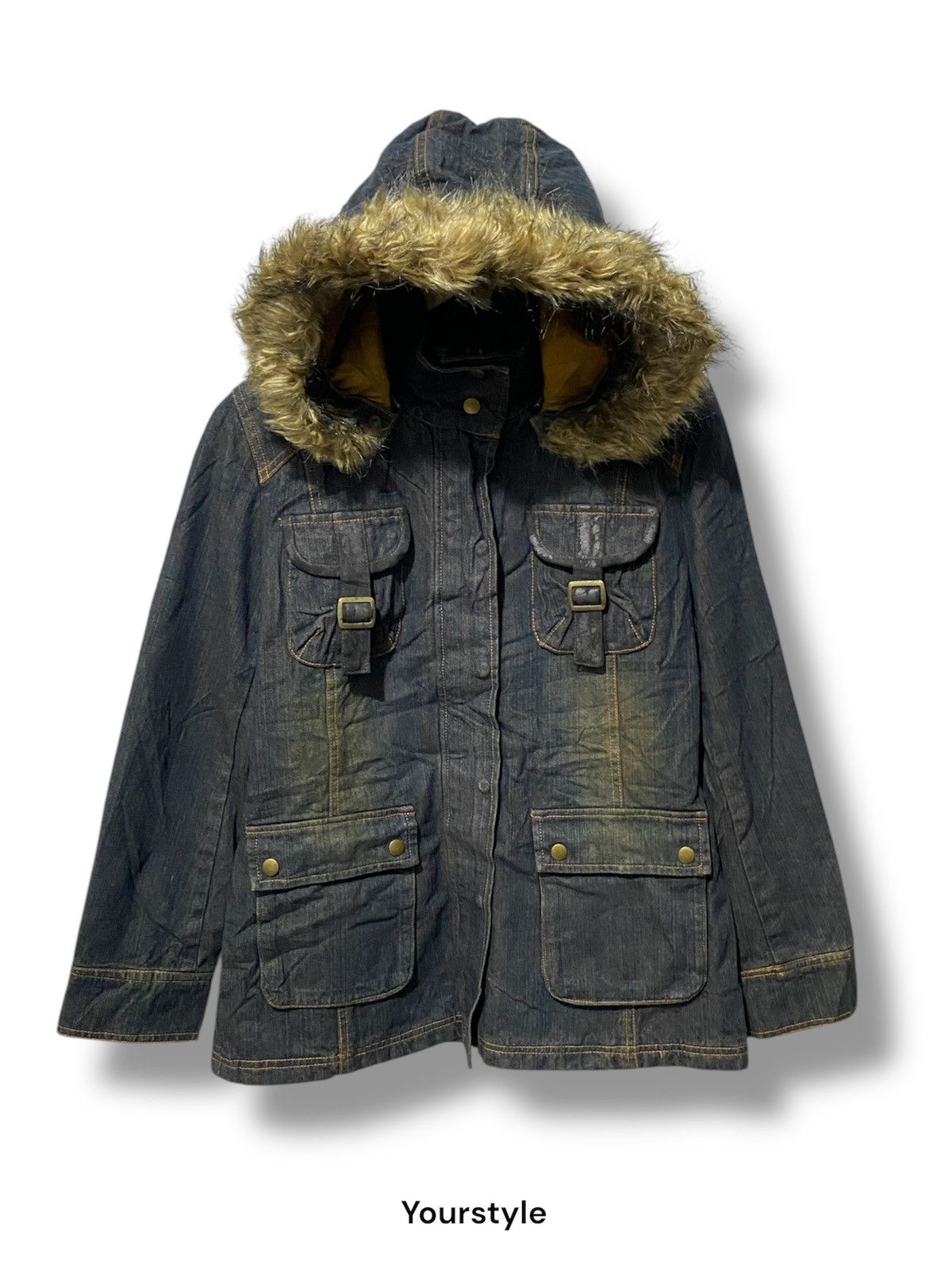 Japanese Brand × Le Grande Bleu (L.G.B.) M-II CRAZY denim jacket Like LGB Leopard Size US M / EU 48-50 / 2 - 1 Thumbnail