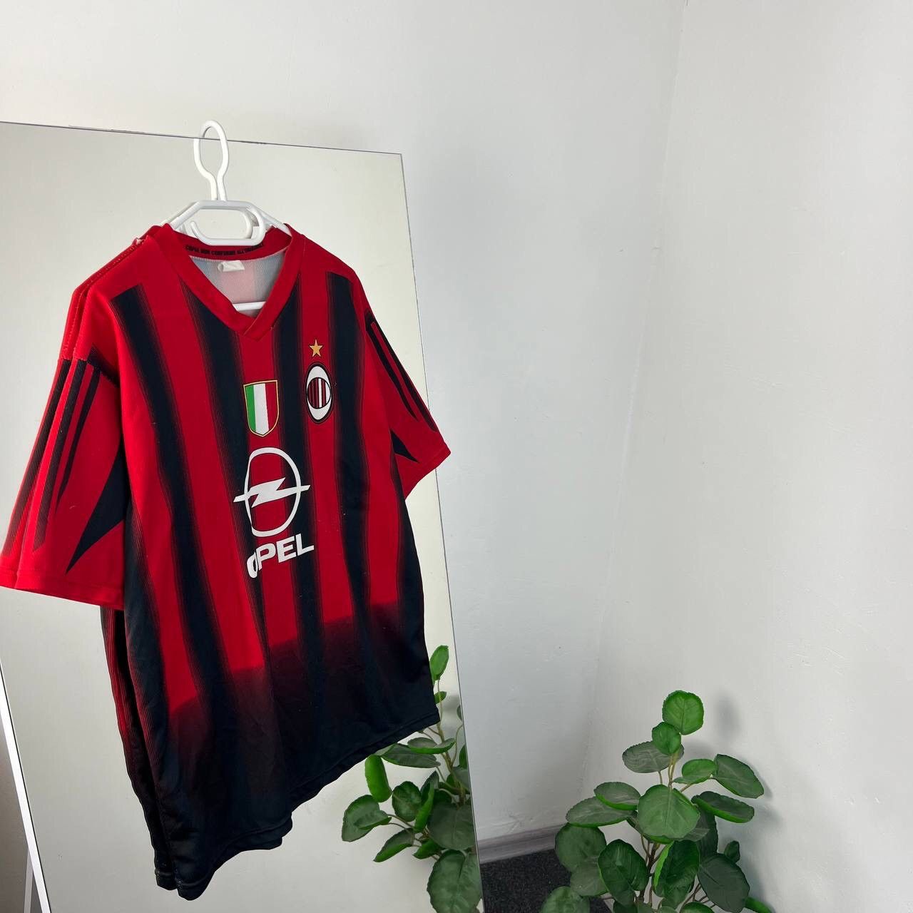 Vintage Milan Shevchenko Vintage Home Football T-shirt Opel Jersey Size US XL / EU 56 / 4 - 2 Thumbnail