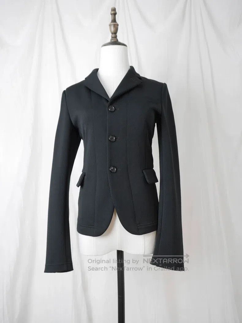 Comme des Garcons Comme Des Garcons Black Ripped Short Jacket Size S / US 4 / IT 40 - 2 Thumbnail