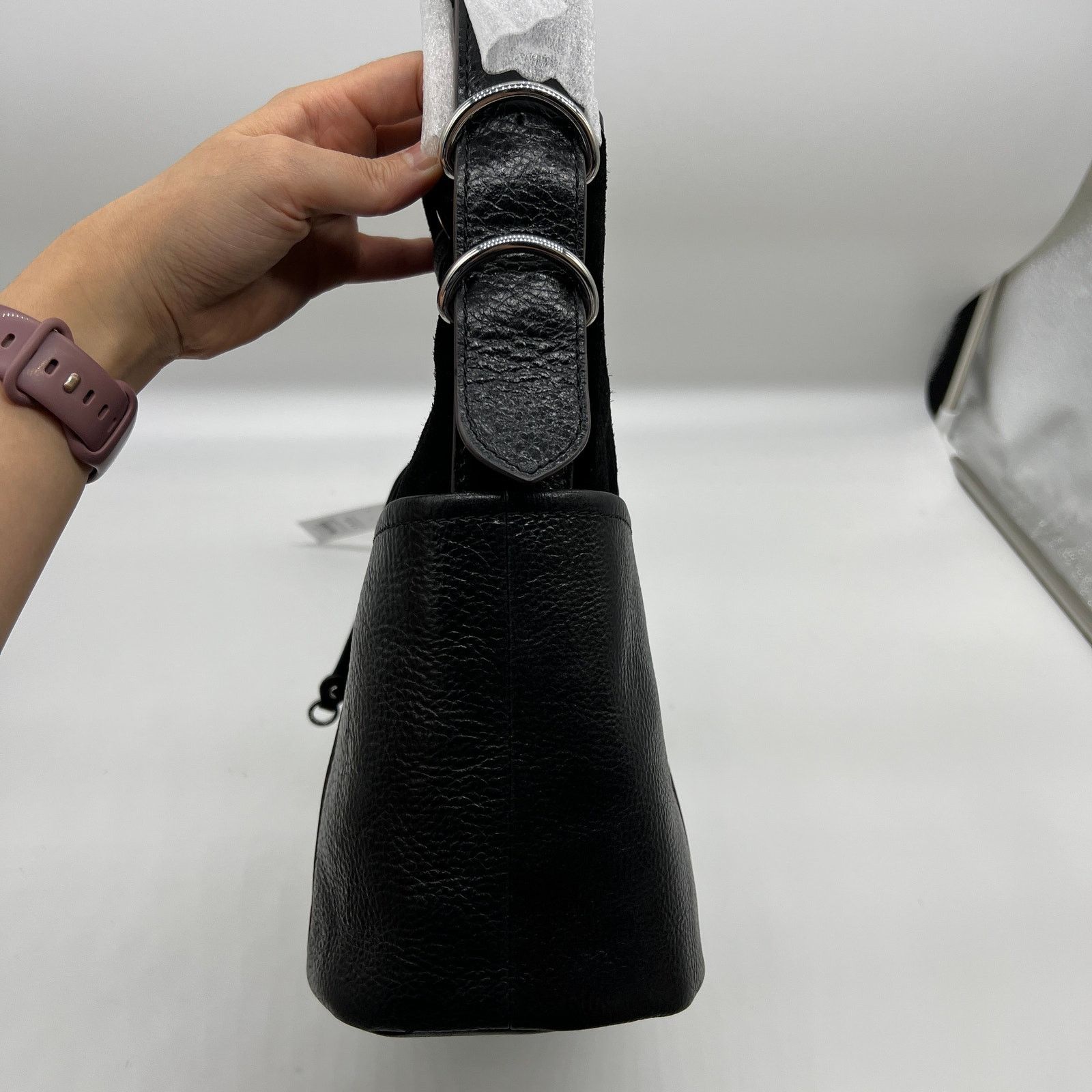 Other Aimee Kestenberg About Town Suede Drawstring Bags Black Size ONE SIZE - 7 Thumbnail