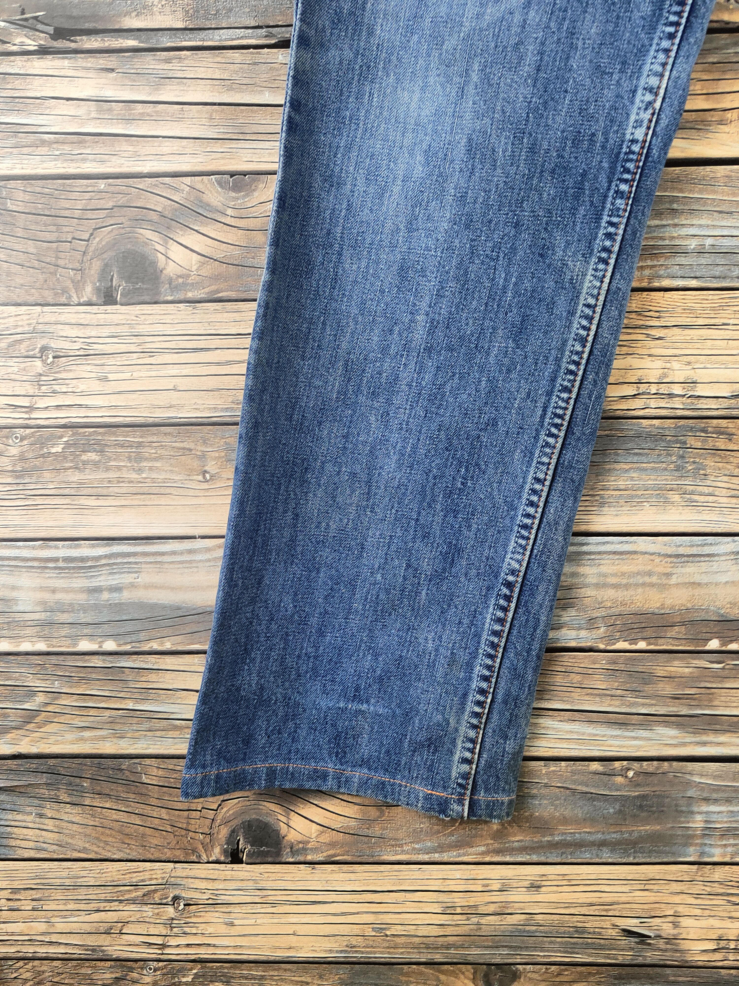 Levi's 512 Levi's Blue Distressed Ripped Jeans #S2808 Size US 28 / EU 44 - 4 Thumbnail