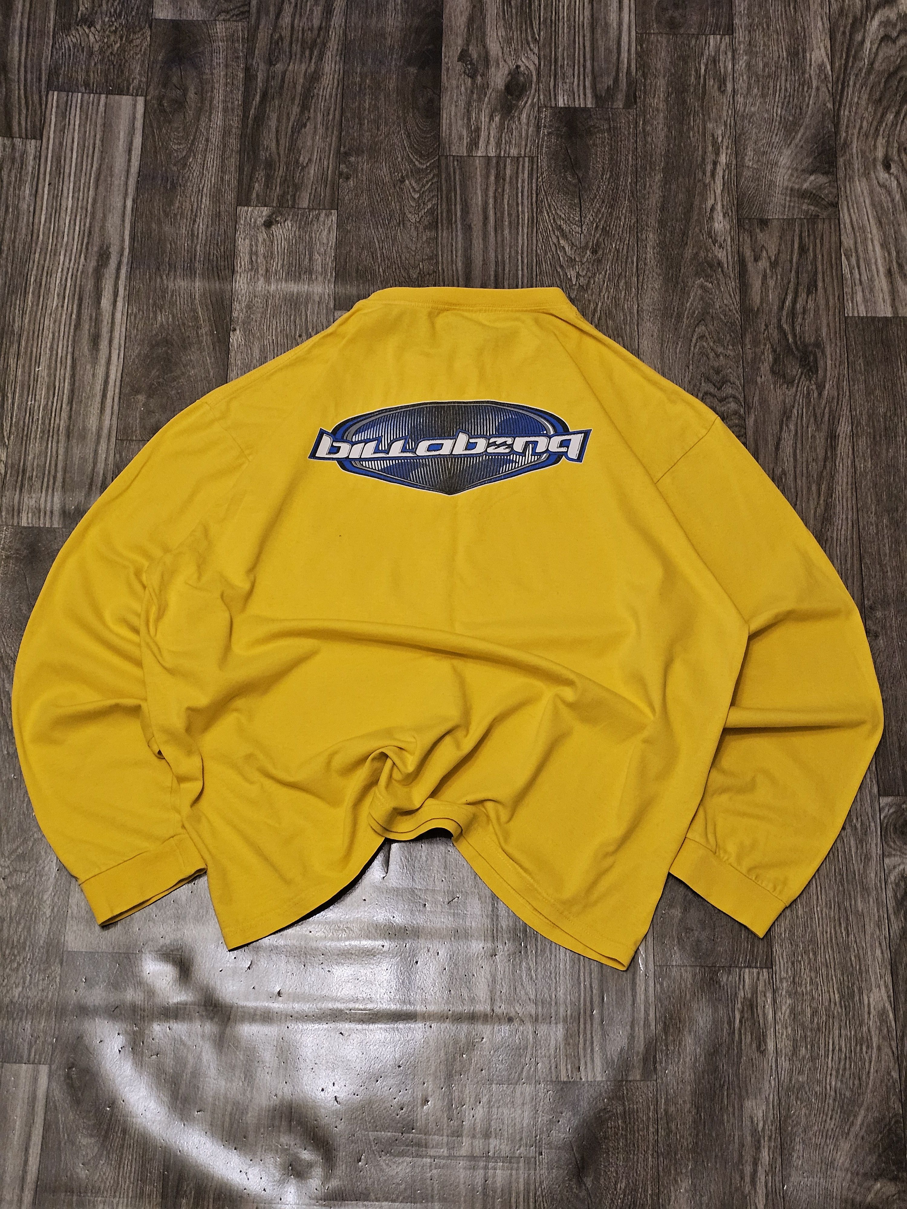Billabong Vintage 90s billanong surfwear longsleeve Size US XL / EU 56 / 4 - 1 Thumbnail