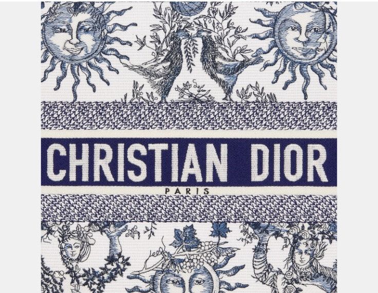 Dior o1w1db10225 Size: OS / M1296ZEC Tote Bag in White & Blue Size ONE SIZE - 5 Thumbnail