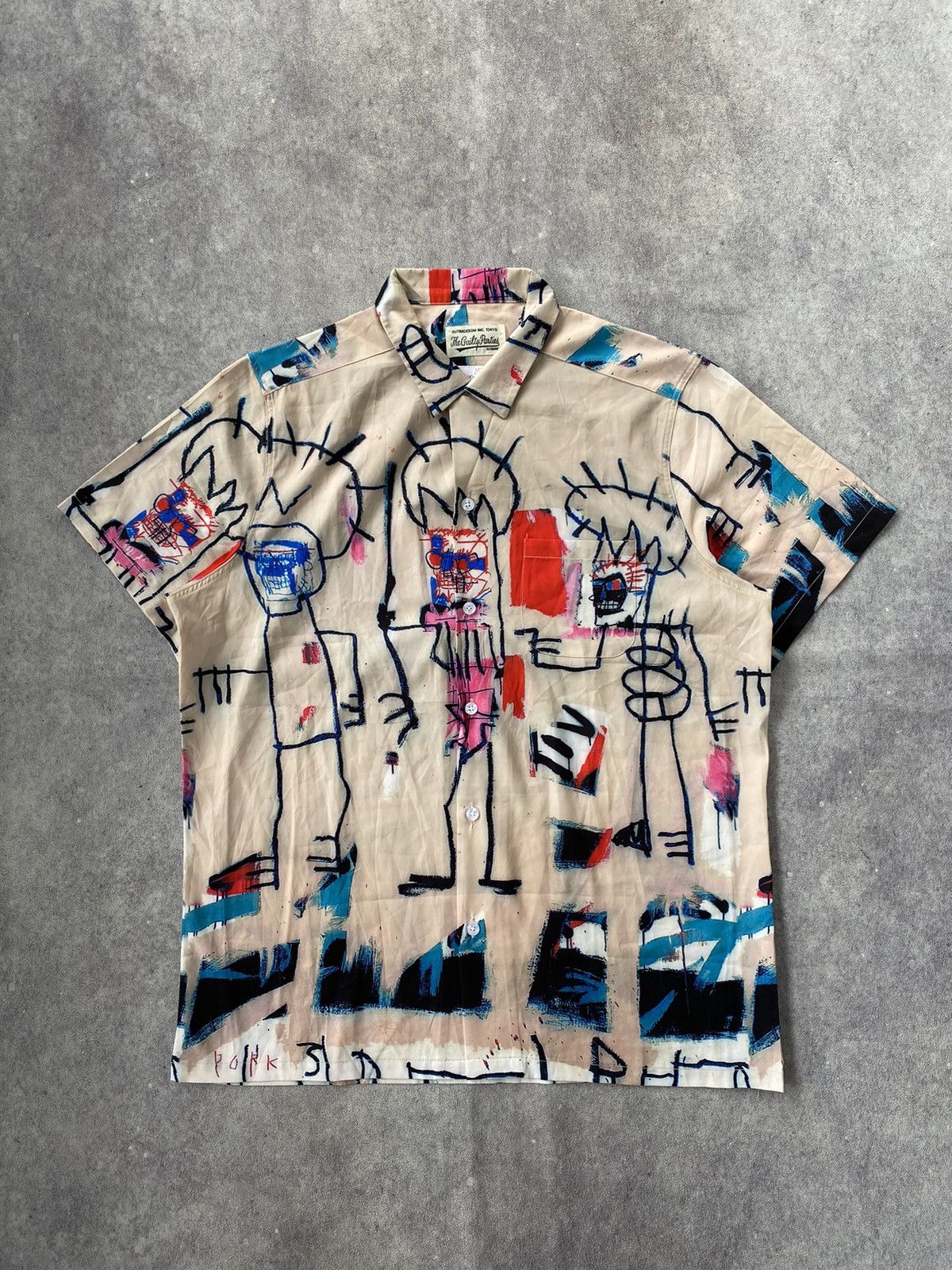 Jean Michel Basquiat × Wacko Maria Wacko Maria X Jean Michel Basquiat |  Grailed