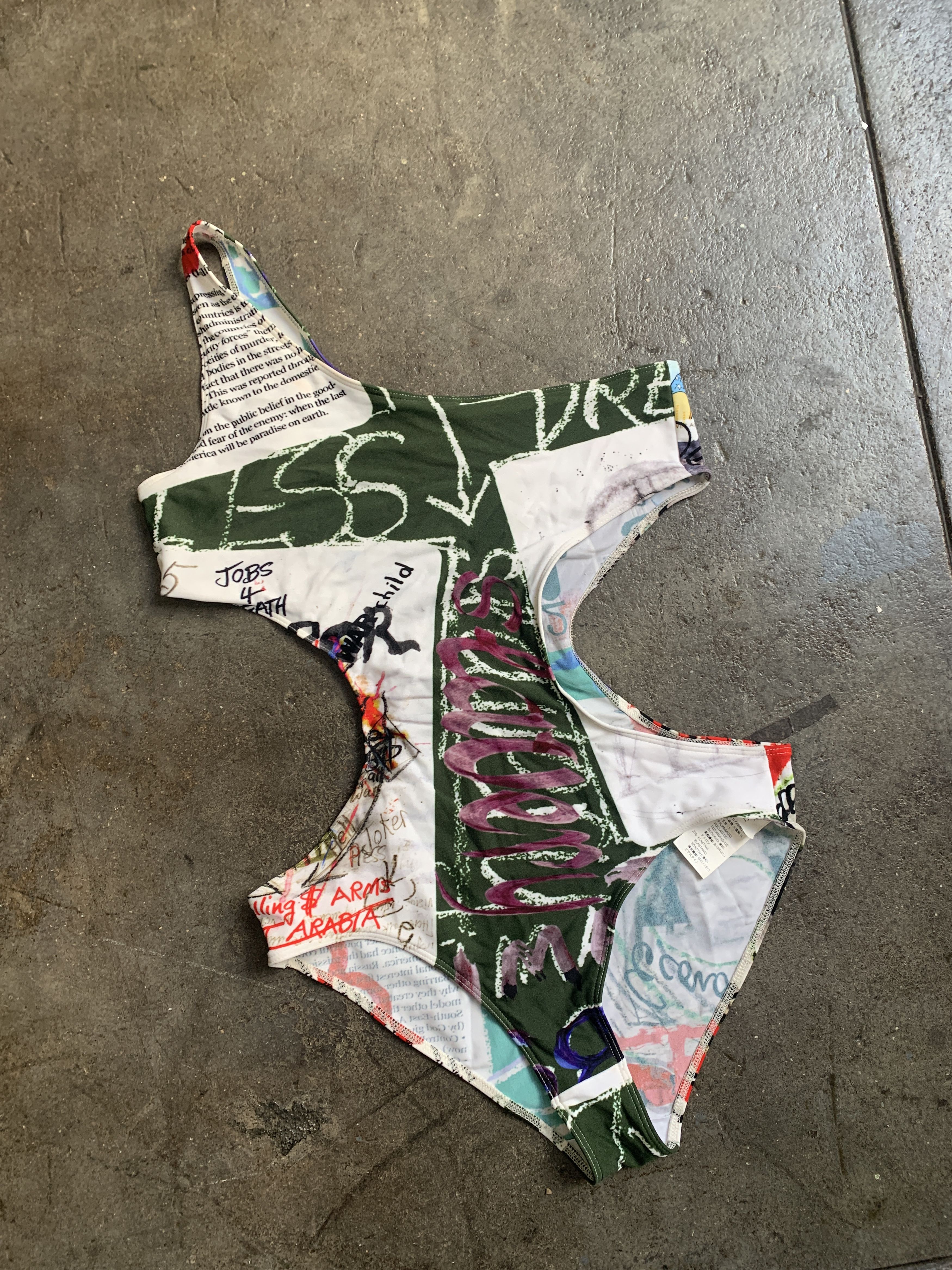 Vivienne Westwood Brand New 2018 Unisex Graffiti Body Suit Swim Wear Crazy Size M / US 6-8 / IT 42-44 - 1 Thumbnail