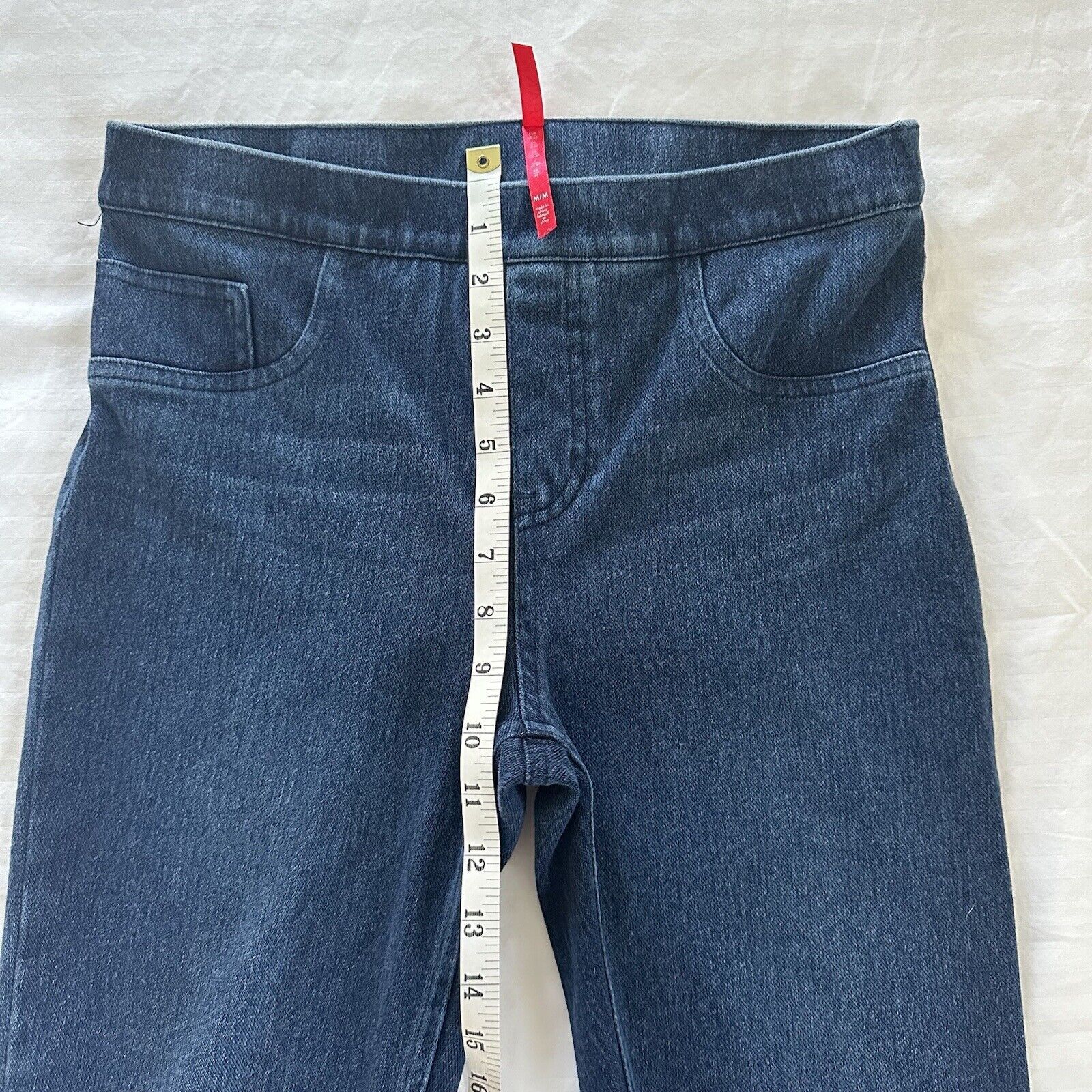 Spanx Spanx Blue Jegging Denim Pull On Legging Size Medium Size 28" / US 6 / IT 42 - 4 Thumbnail