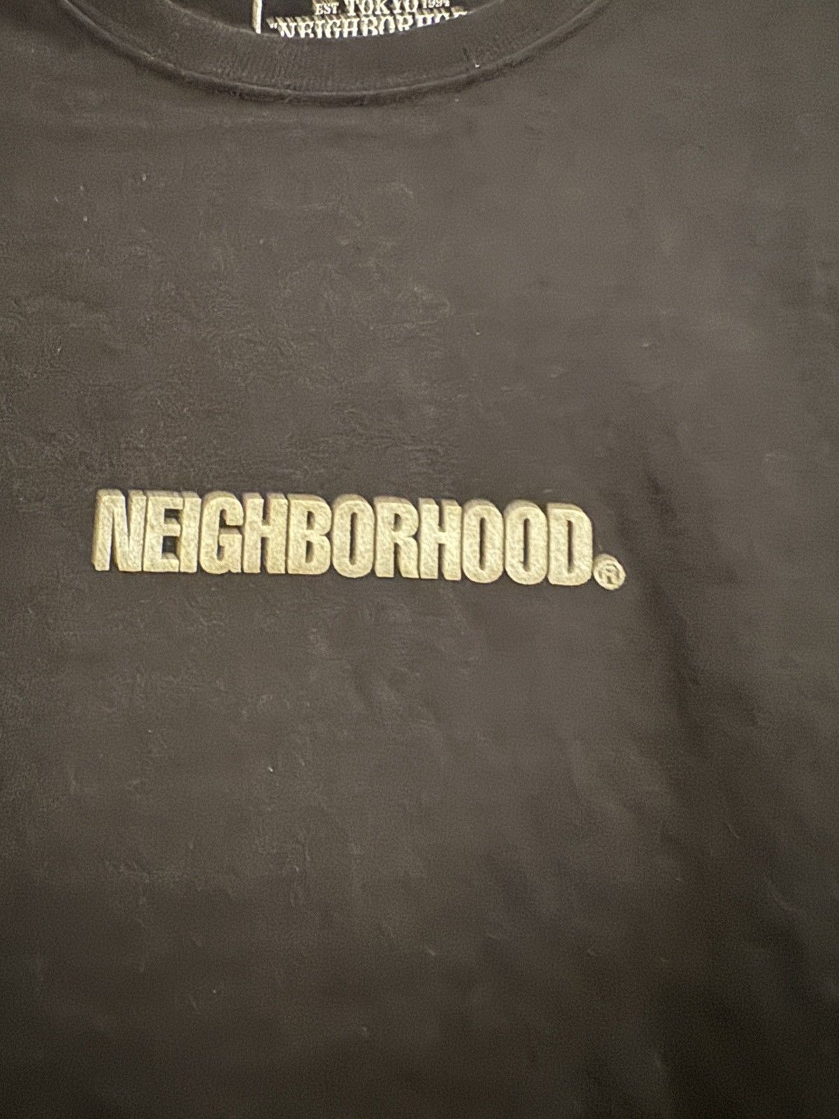 Neighborhood Neighborhood black tee Size US M / EU 48-50 / 2 - 3 Thumbnail