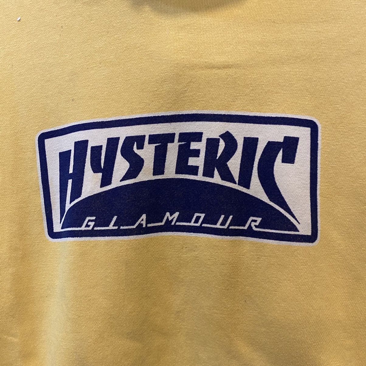 Hysteric Glamour × Vintage Rare Vintage Hysteric Glamour Hoodie Big Logo Distress Size US L / EU 52-54 / 3 - 5 Thumbnail
