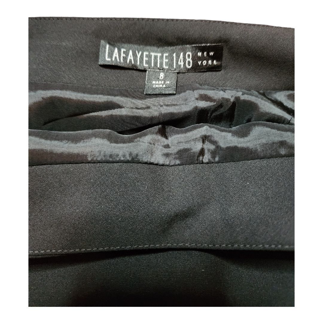 Lafayette 148 Lafayette 148 New York Black Virgin Wool Mini Skirt Size 8 Size 30" / US 8 / IT 44 - 5 Thumbnail
