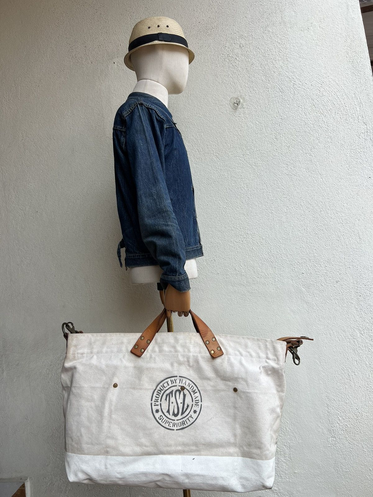 The Superior Labor The Superior Labor Japan HandMade Huge 2Way Bag Size ONE SIZE - 3 Thumbnail