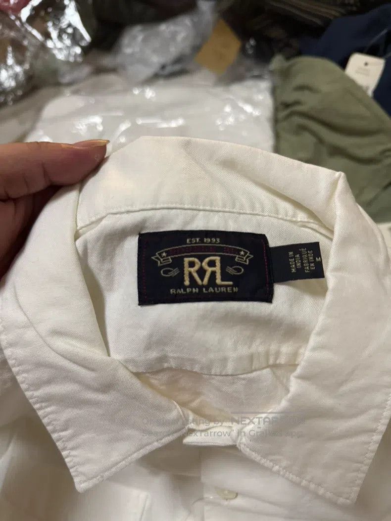 RRL Ralph Lauren RRL Ralph Lauren 21 short sleeved white shirts Size US M / EU 48-50 / 2 - 4 Thumbnail