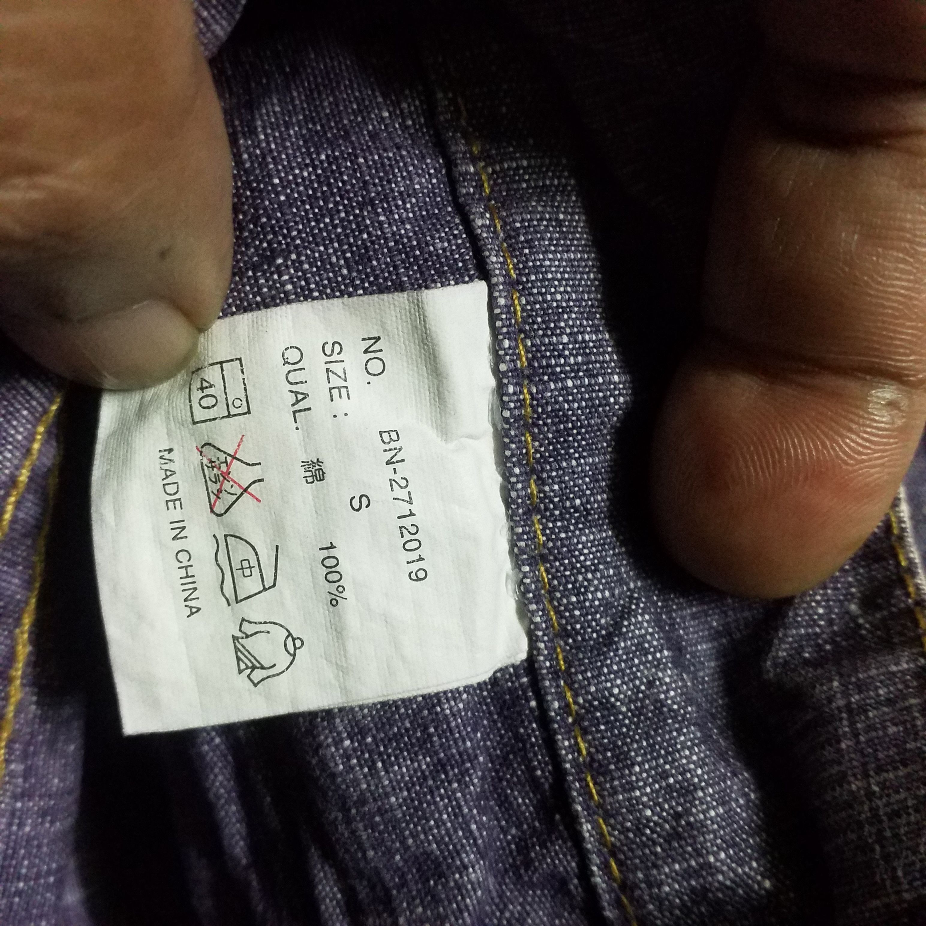 Other BACK NUMBER BUSHPANT JEANS FLARE LIGHT PURPLE Size 30" / US 8 / IT 44 - 7 Thumbnail