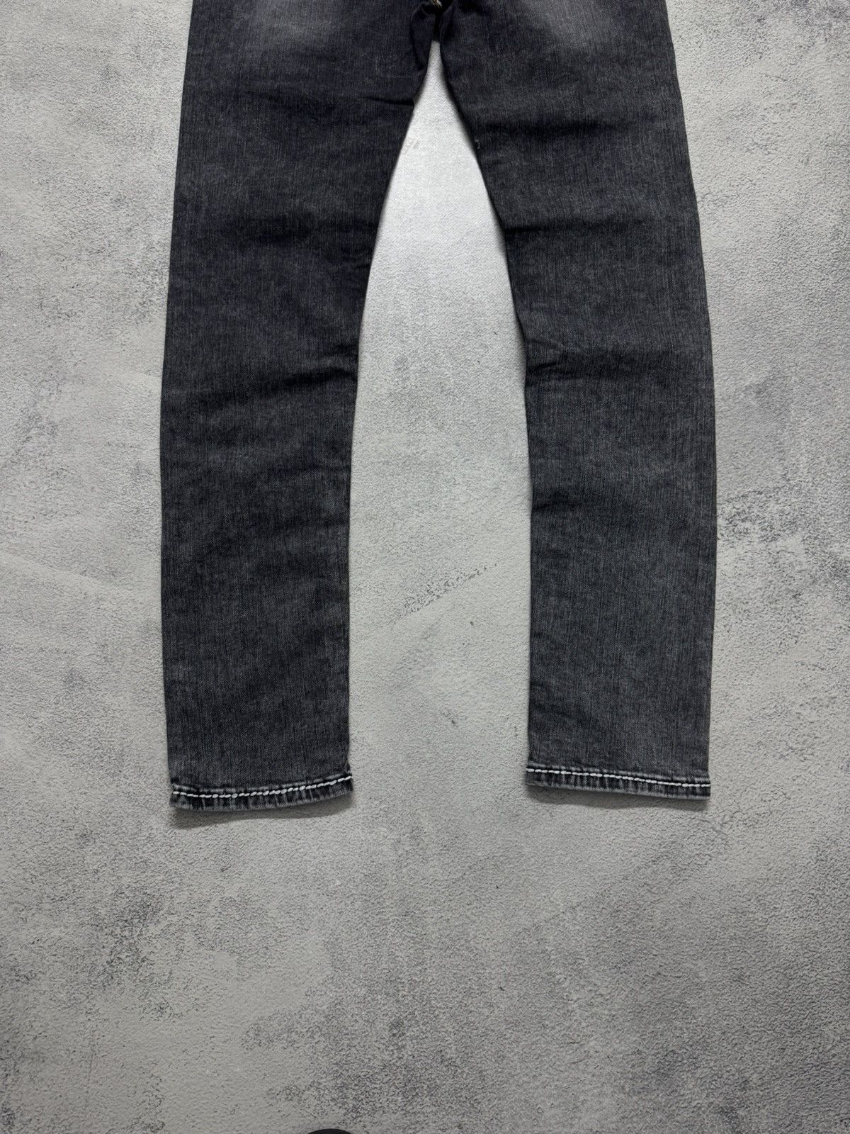 True Religion Vintage Y2k True Religion USA Denim Jeans 90’s Size 33" - 9 Thumbnail
