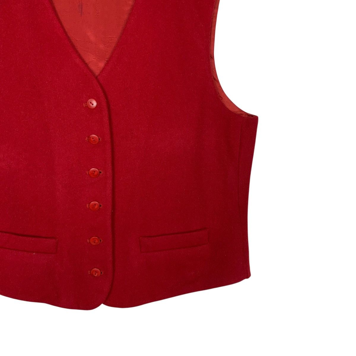 L.L. Bean L.L.BEAN Vest Button Jacket#2935-C133 Size M / US 6-8 / IT 42-44 - 6 Thumbnail