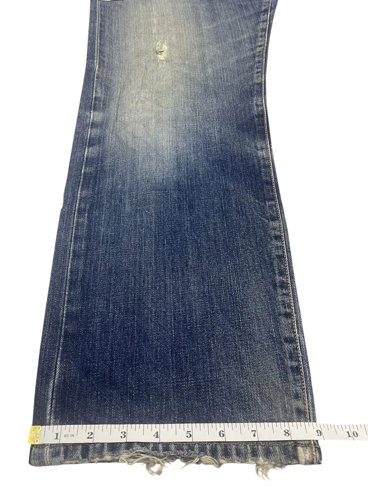 Edwin Vintage Edwin 505X Selvedge Jeans - Distressed Size US 33 - 19 Thumbnail