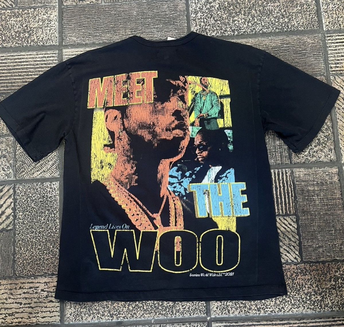 Barriers New Barriers Pop Smoke Tee "Black" Sz. Medium Size US M / EU 48-50 / 2 - 2 Thumbnail