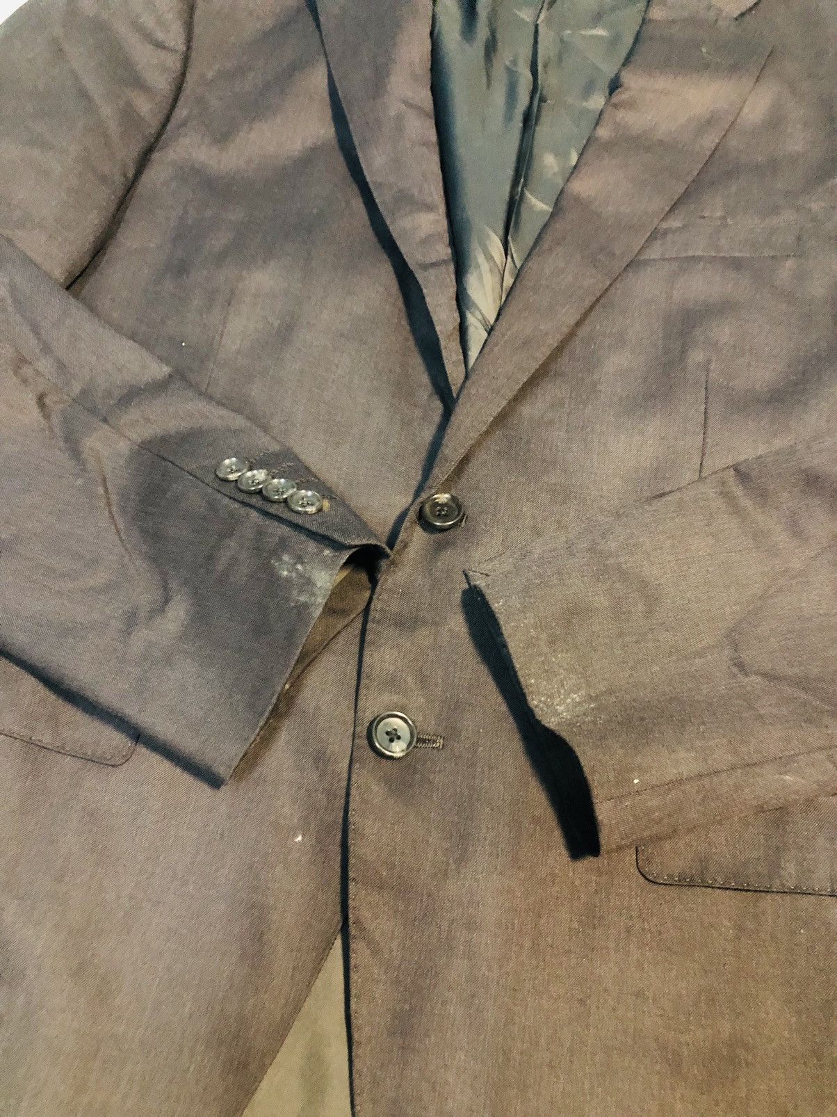 Japanese Brand Dolce Mara Coat Buttoned (23) Size US L / EU 52-54 / 3 - 4 Thumbnail