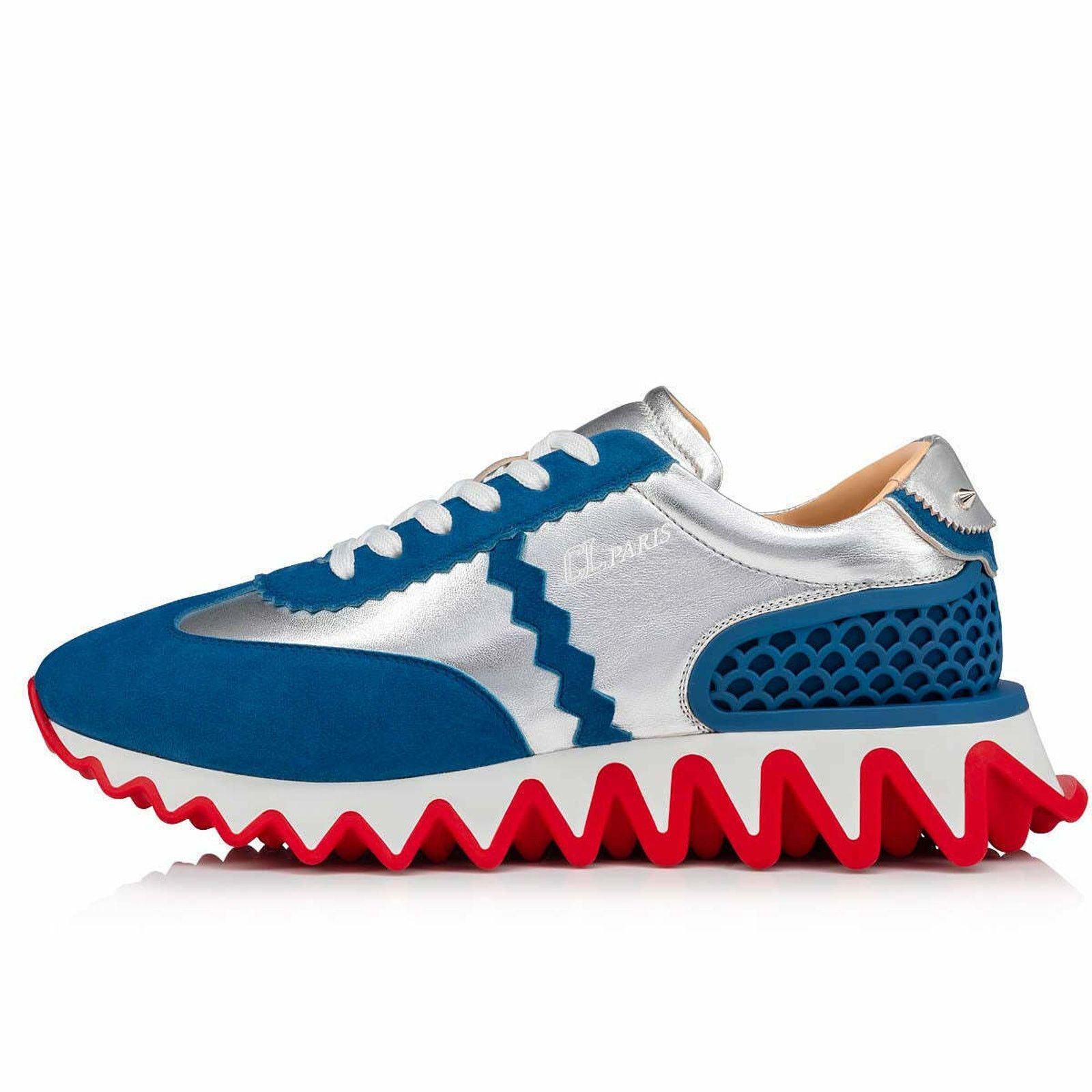 Christian Louboutin Christian Louboutin Loubishark Ludwig Low Top Sneaker Size US 11.5 / EU 44-45 - 3 Thumbnail