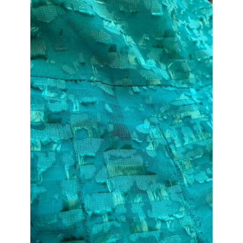 Neiman Marcus Sachin + Babi for Anthropologie Carcanet Blouse Aqua Green Size S / US 4 / IT 40 - 8 Thumbnail