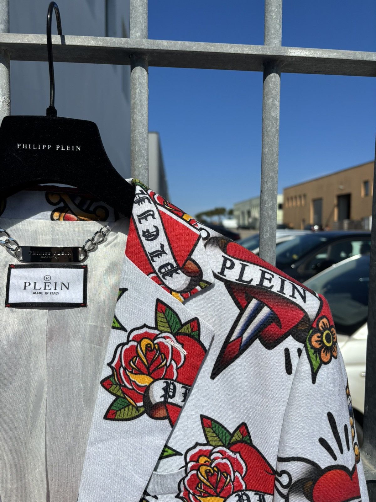 Philipp Plein philipp plein blazer linen Size 52L - 10 Thumbnail