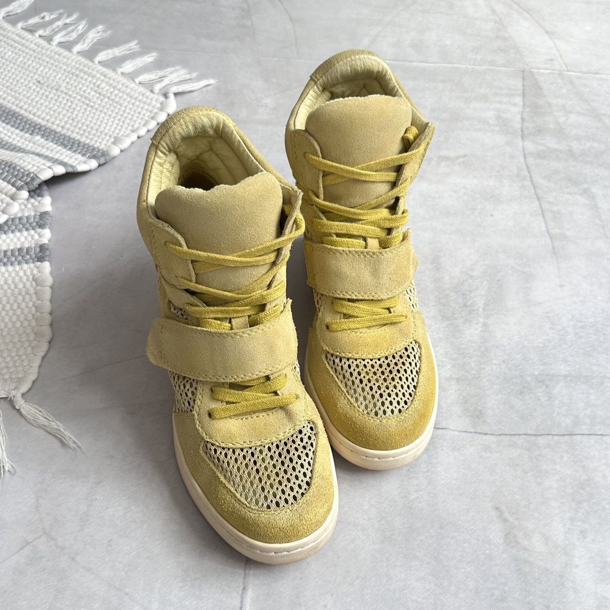 Isabel Marant Cute ASH Mesh Style Isabel Marant Wedge Bekett Sneakers Size US 7 / IT 37 - 5 Thumbnail