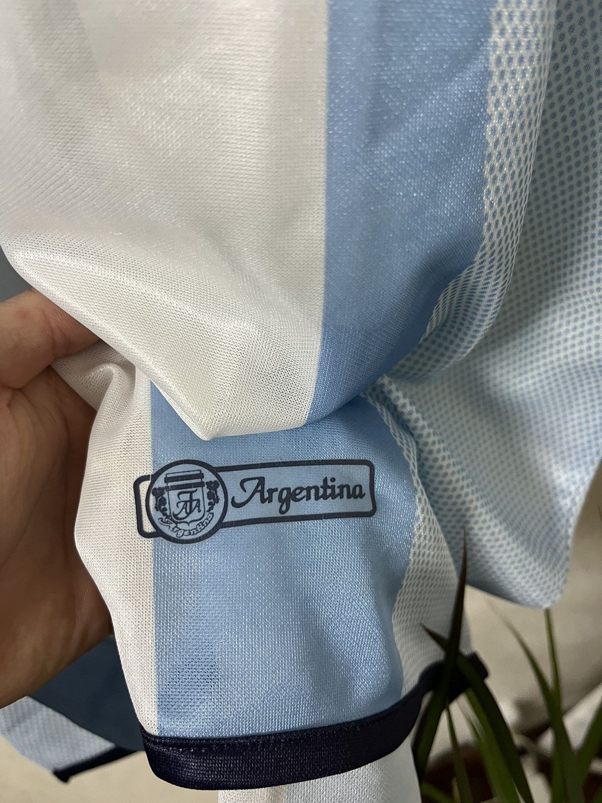 Vintage Argentina Vintage #7 Saviola Blokecore Soccer Jersey Size US XL / EU 56 / 4 - 5 Thumbnail