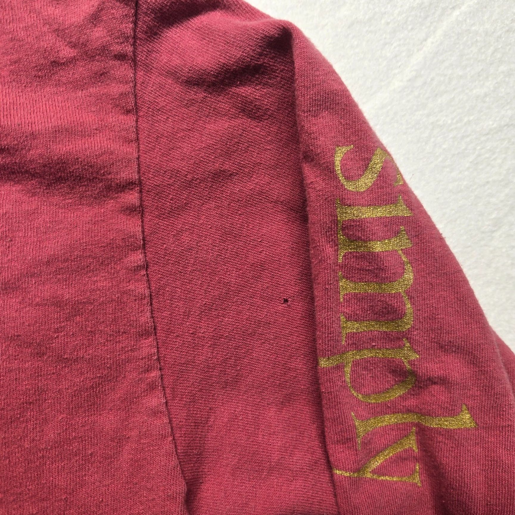 Vintage VINTAGE Simply Southern Shirt Women Adult Medium Red Do Everything With Love 100% Cotton Crew Neck Long Sleeve Graphic Print Mens Women Girls Size M / US 6-8 / IT 42-44 - 8 Thumbnail