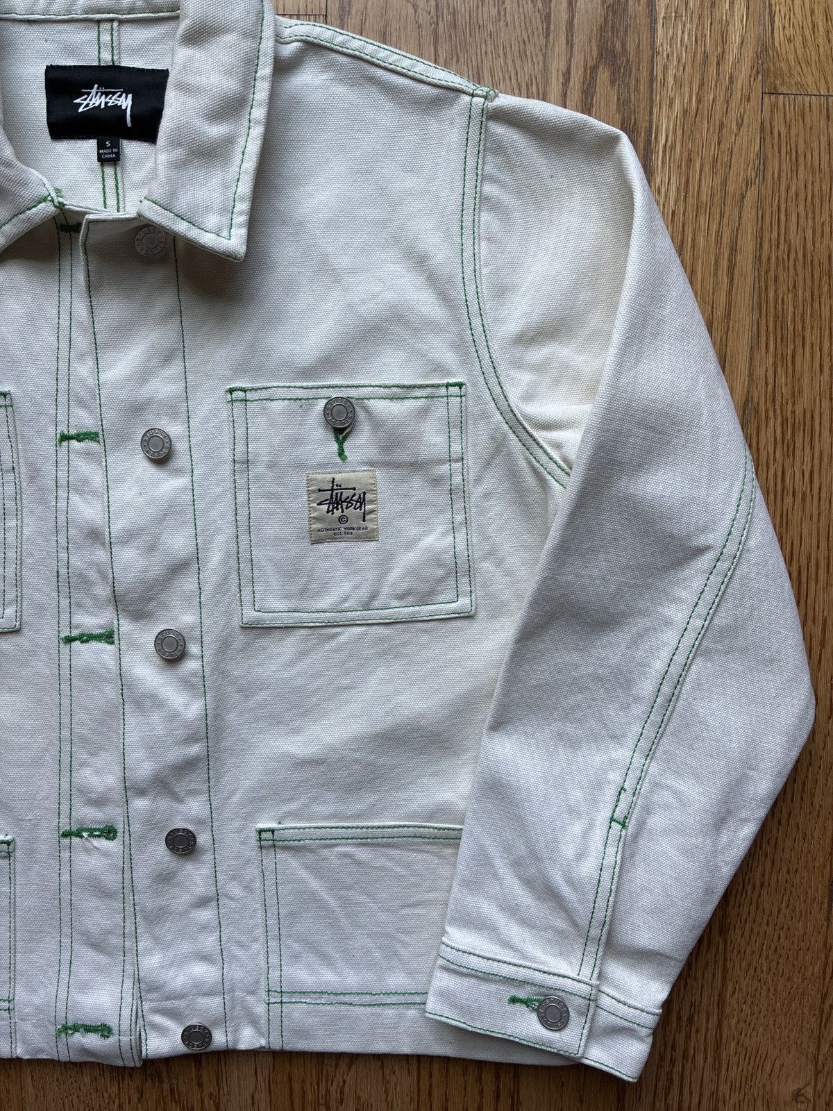 Stussy Stussy Workgear Wyatt Barn Jacket Sz S Size US S / EU 44-46 / 1 - 4 Thumbnail