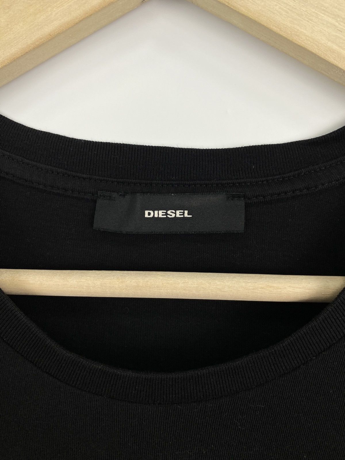 Diesel 🇺🇸 Y2K Diesel Box Logo T-Shirt Retro Rare Hype Size US L / EU 52-54 / 3 - 5 Thumbnail
