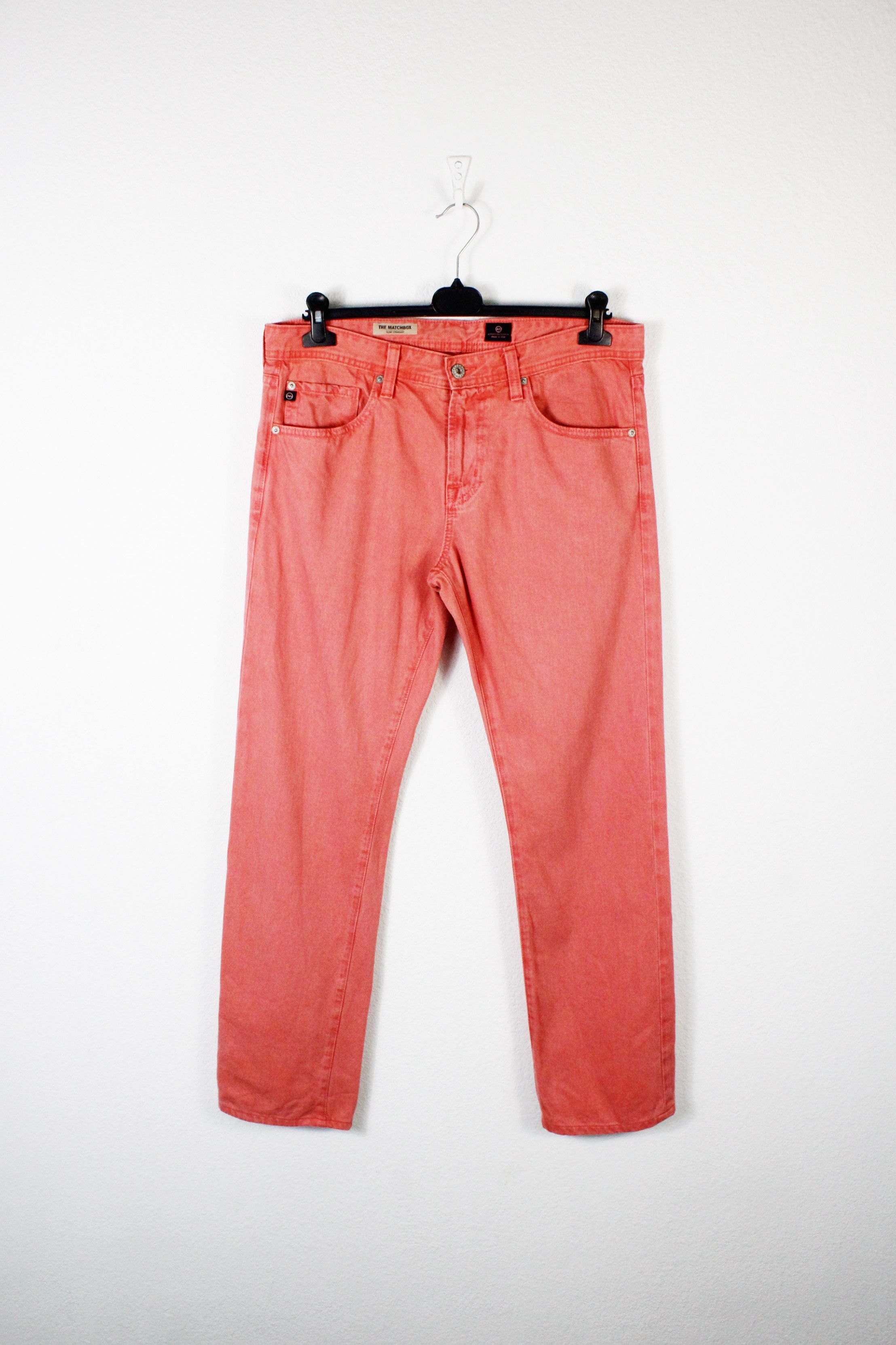 AG Adriano Goldschmied × Jean AG Adriano Goldschmied USA The Matchbox Slim Jeans Pants Size US 33 - 1 Thumbnail