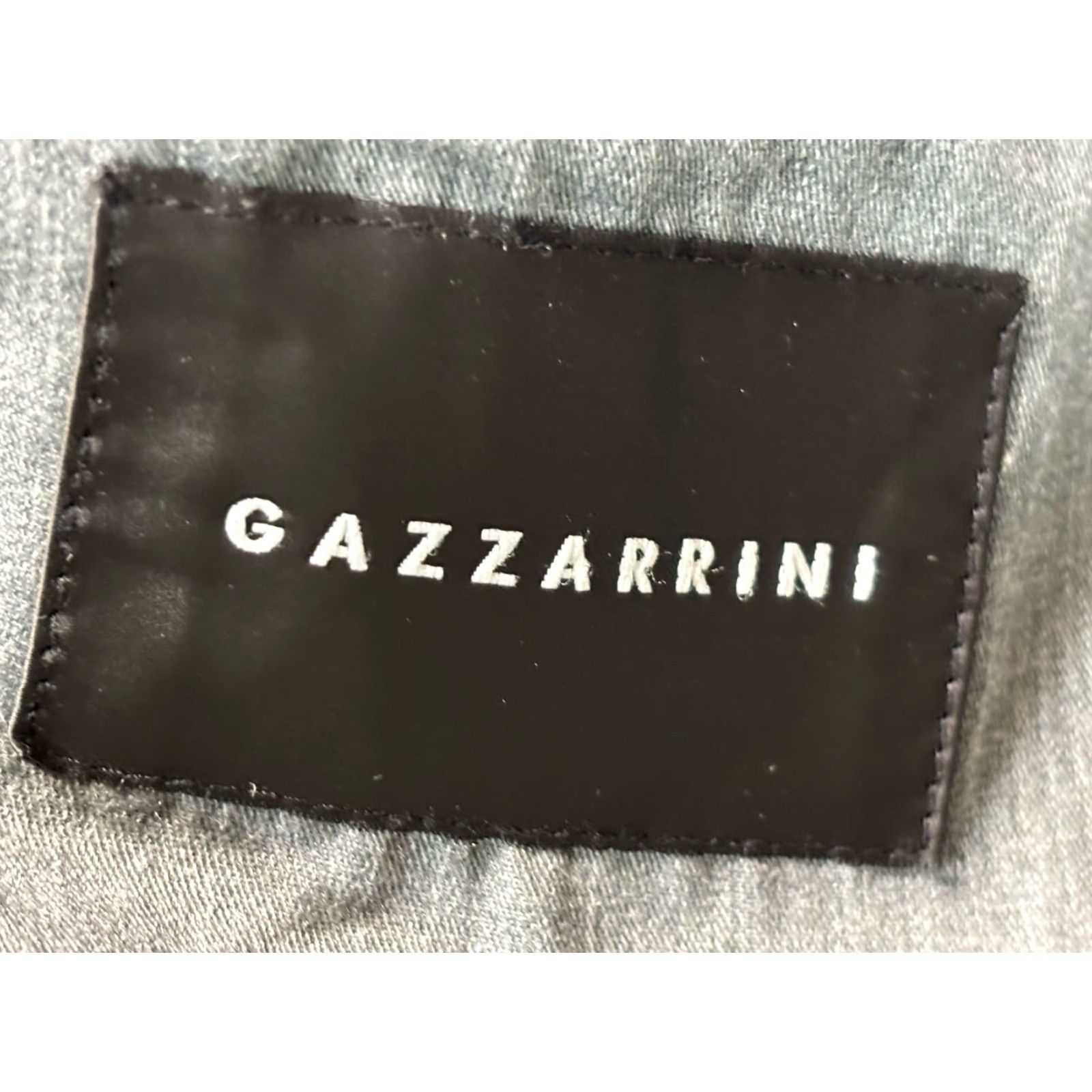 Gazzarrini Gazzarrini Blazer Sports Coat Wool Blend Plaid Brown Men 40R Two-Button Preppy Elbow Patches Italy Mens Size 40R - 6 Thumbnail