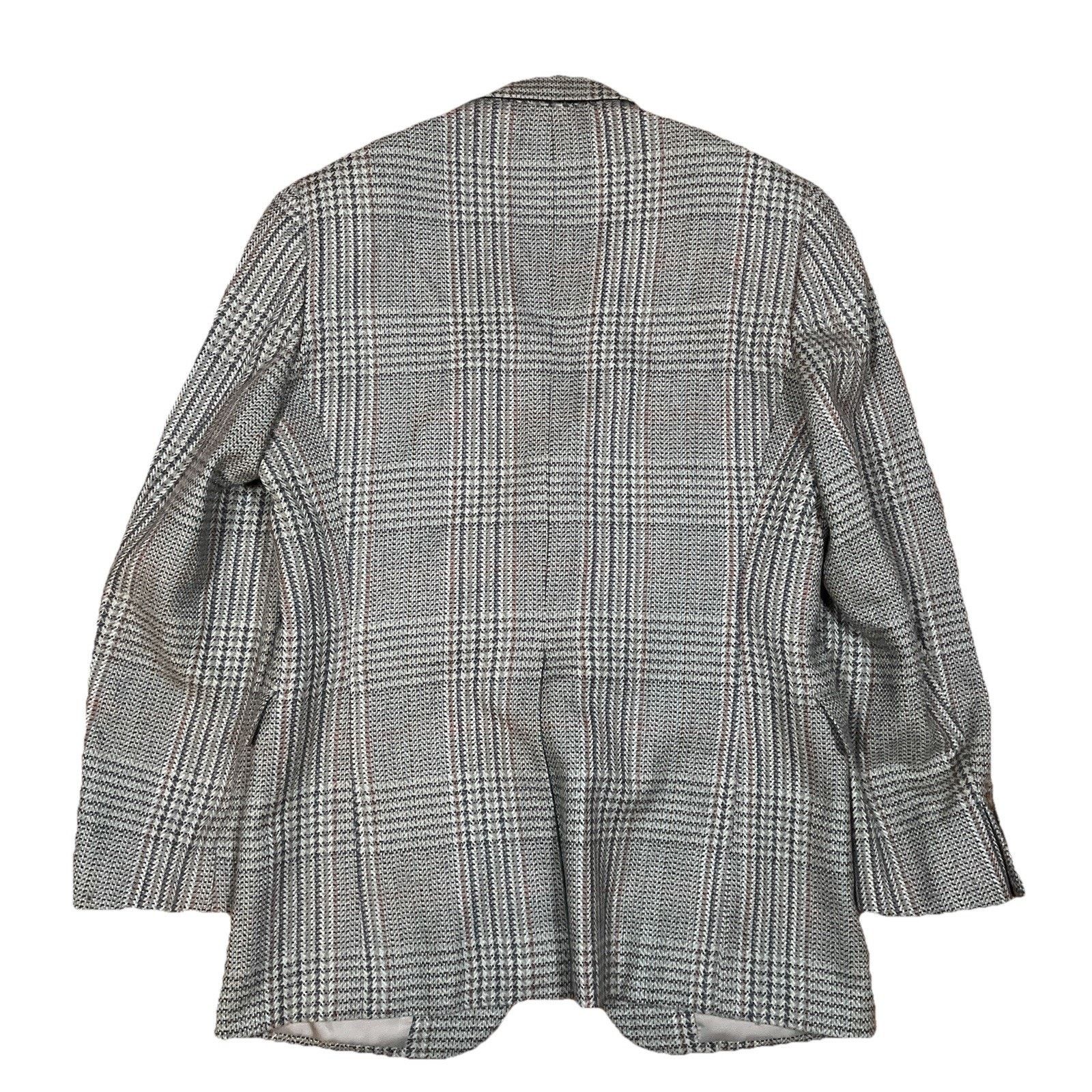 Britches Britches Lambswool Made in Japan Blazer Sport Coat 44L Plaid Size 44L - 2 Thumbnail