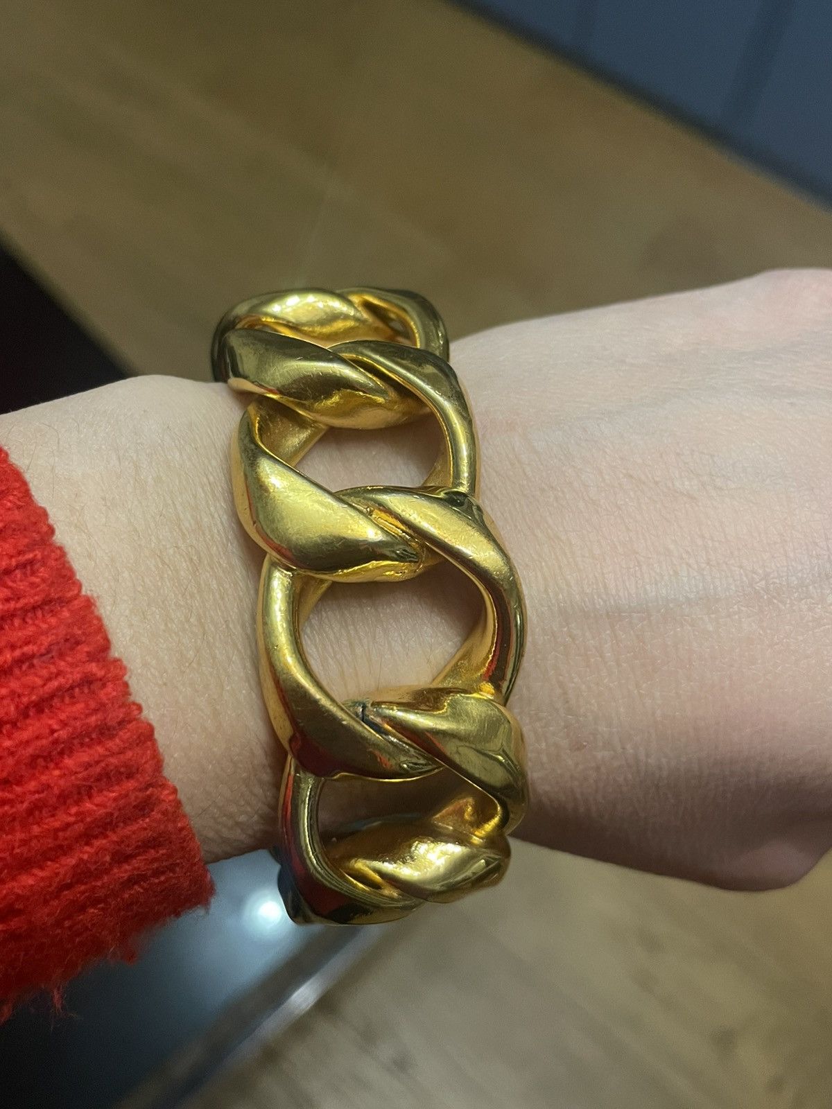 Chanel CHANEL LARGE BRACELET 1991 VINTAGE Size ONE SIZE - 5 Thumbnail