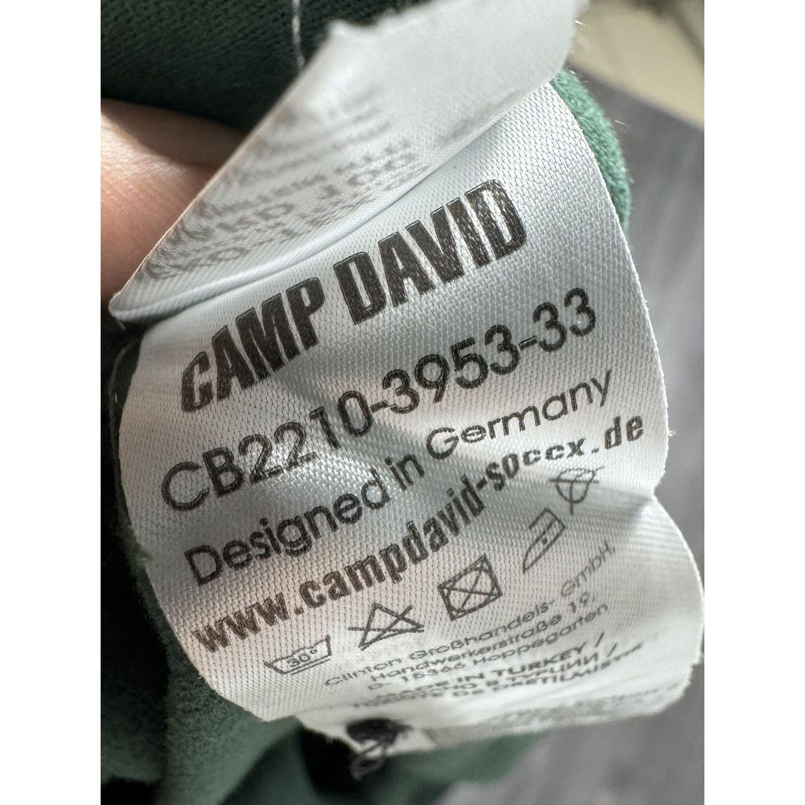 Japanese Brand × Vintage Vintage Y2K Camp David Avantgarde longsleve Size US XL / EU 56 / 4 - 10 Thumbnail