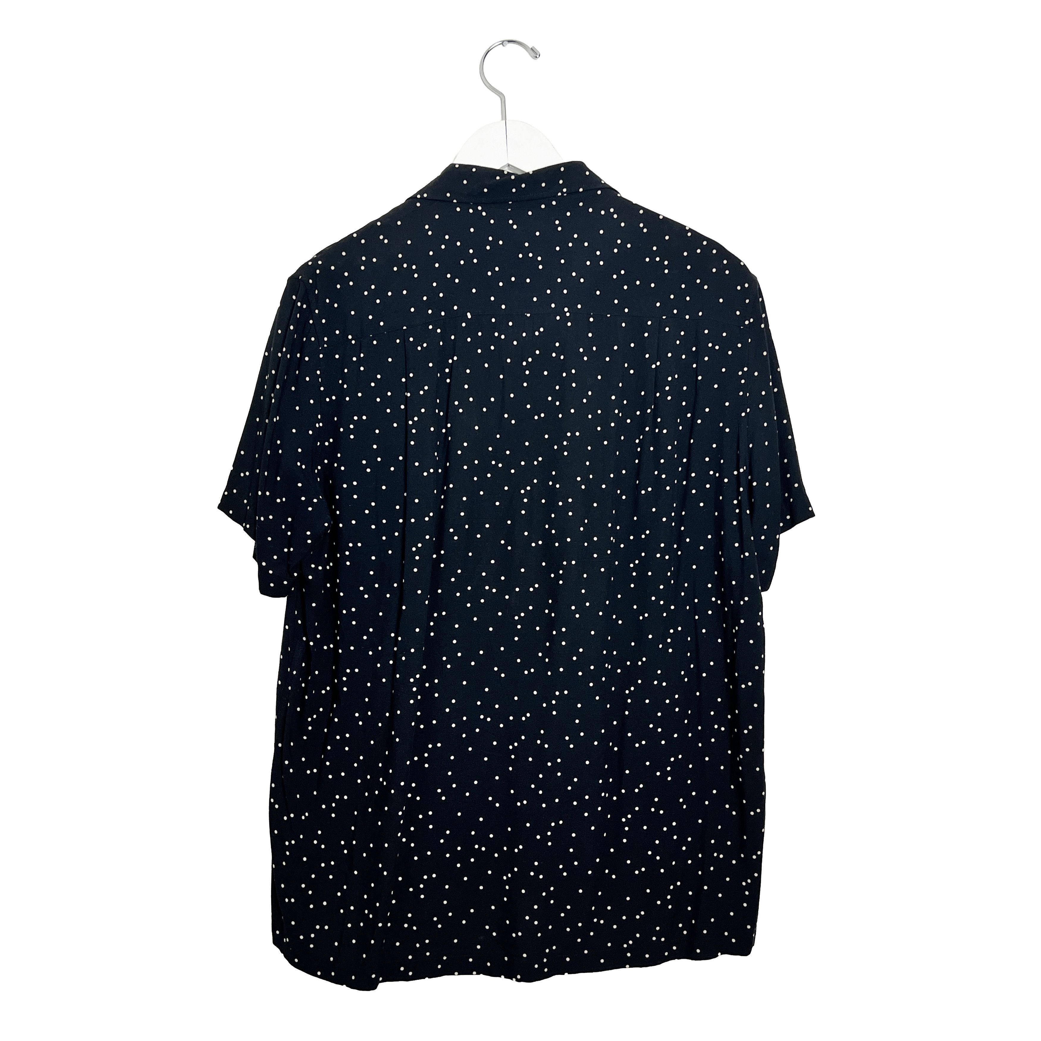 Saint Laurent Paris Hedi Slimane Era Polka Dot Camp Collar Shirt Size US M / EU 48-50 / 2 - 2 Thumbnail