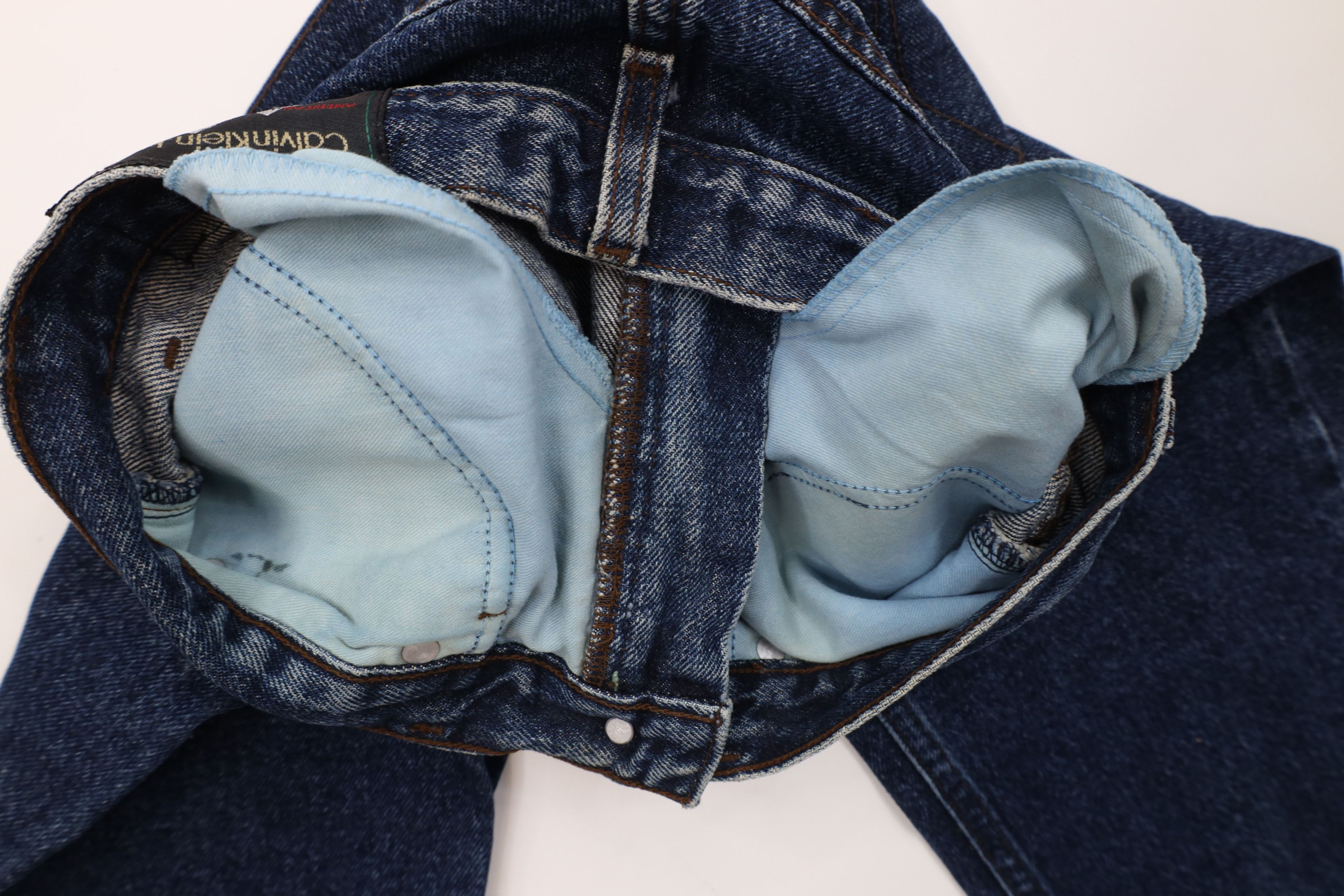 Calvin Klein Vintage 90s Calvin Klein Sport Wash Relaxed Fit Jeans USA Size 30" / US 8 / IT 44 - 7 Thumbnail