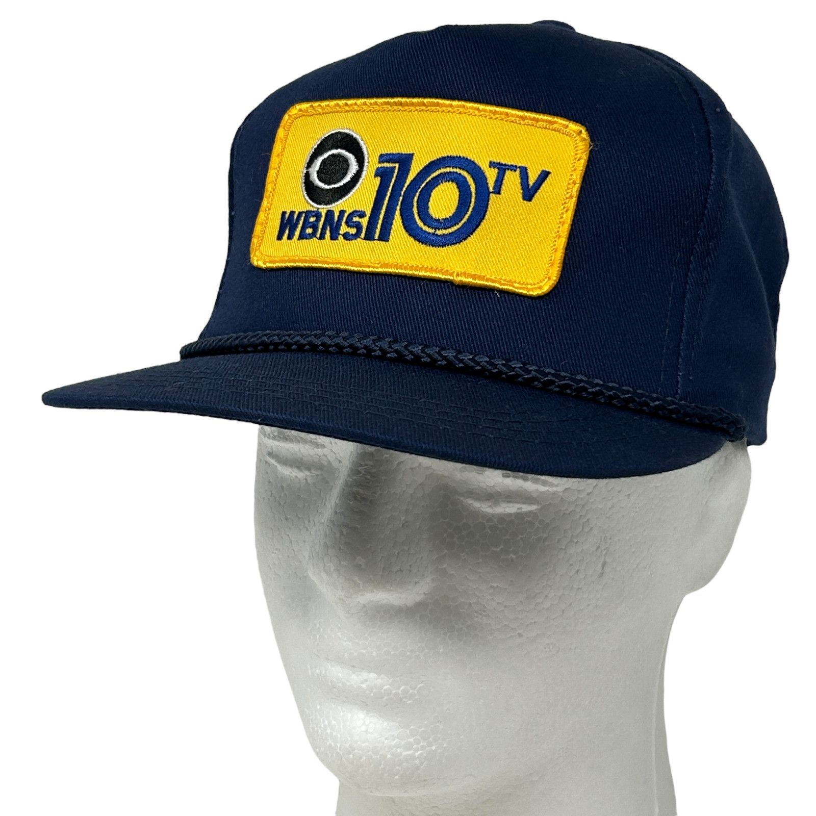 Other Vintage 80s WBNS 10TV Hat Baseball Cap Columbus Ohio Blue Size ONE SIZE - 10 Thumbnail